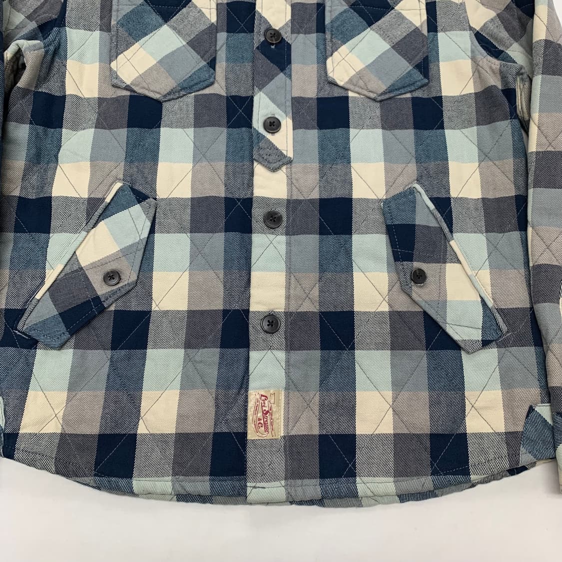 리바이스 체크 퀄티드 셔츠 자켓 (L) 상품이미지6