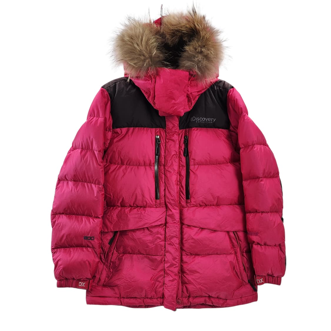 [90] DISCOVERY 디스커버리 구스다운 라쿤퍼 패딩 상품이미지5