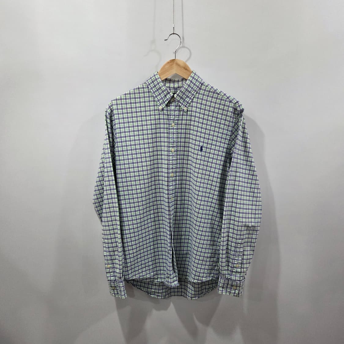폴로랄프로렌 버튼다운 체크셔츠 L 상품이미지1
