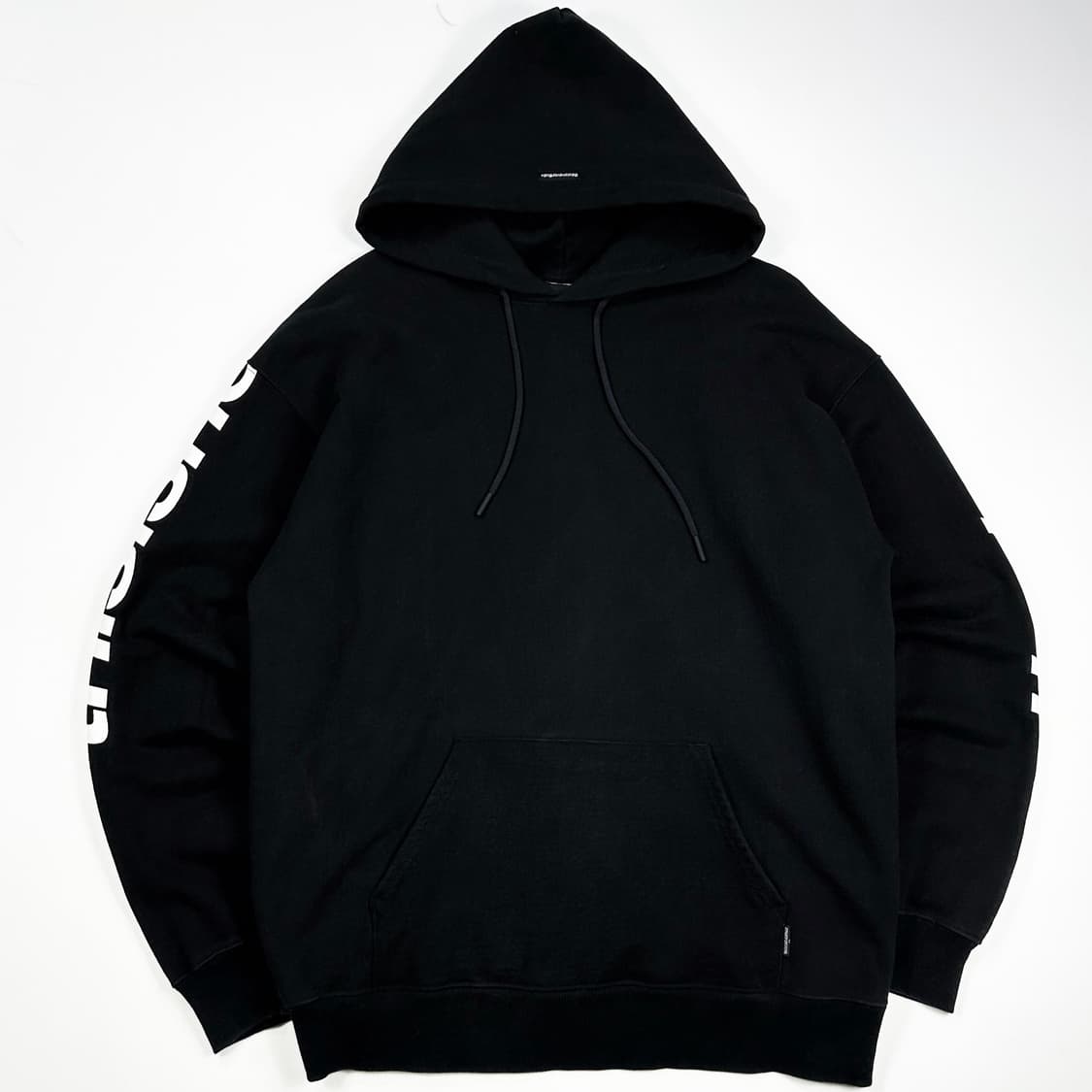 디스이즈네버댓 (디네댓) 사이드라인 블랙 후드티 (실측 XL) 상품이미지2