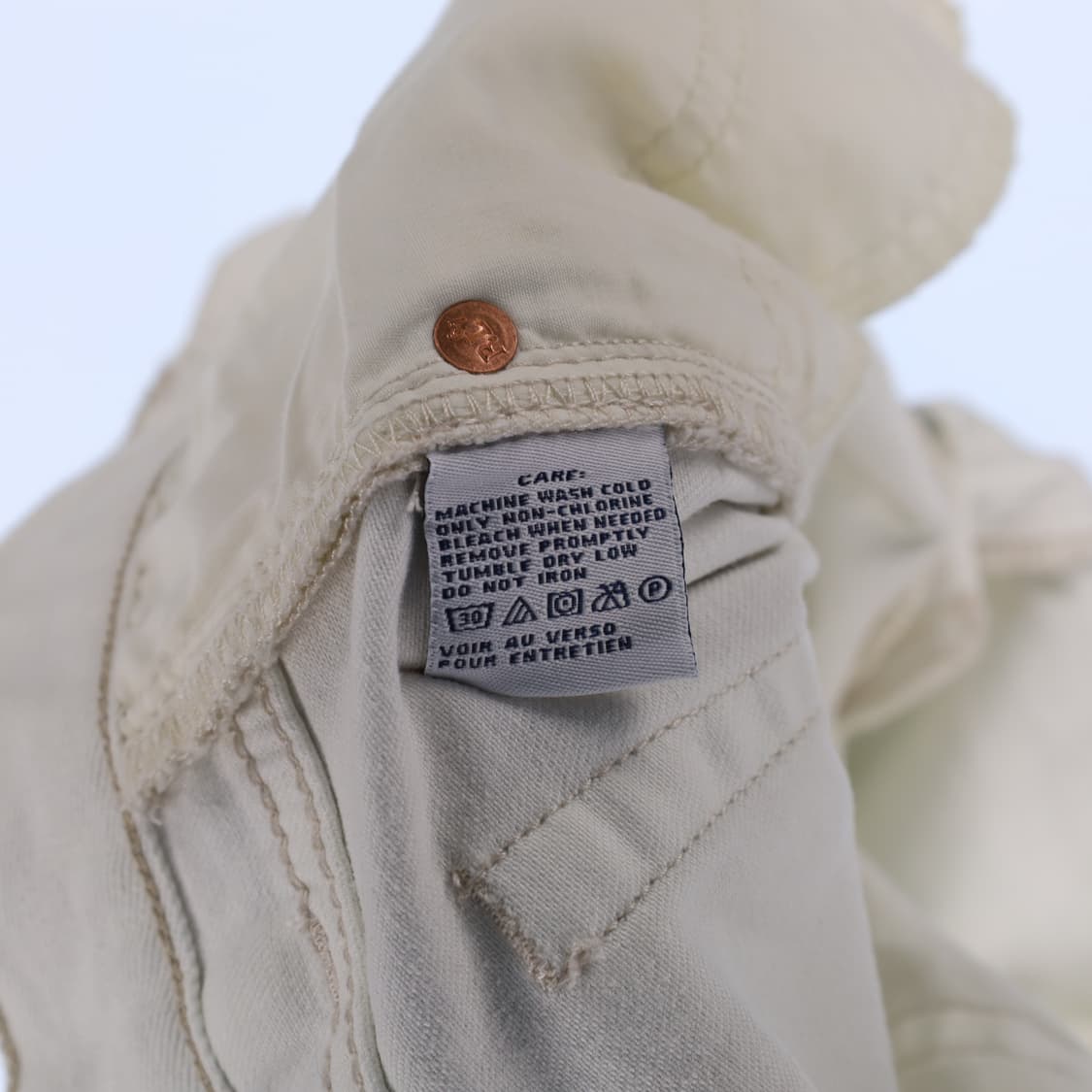 [29] 폴로 랄프로렌 화이트진 코튼 팬츠 바지 N6904 상품이미지6