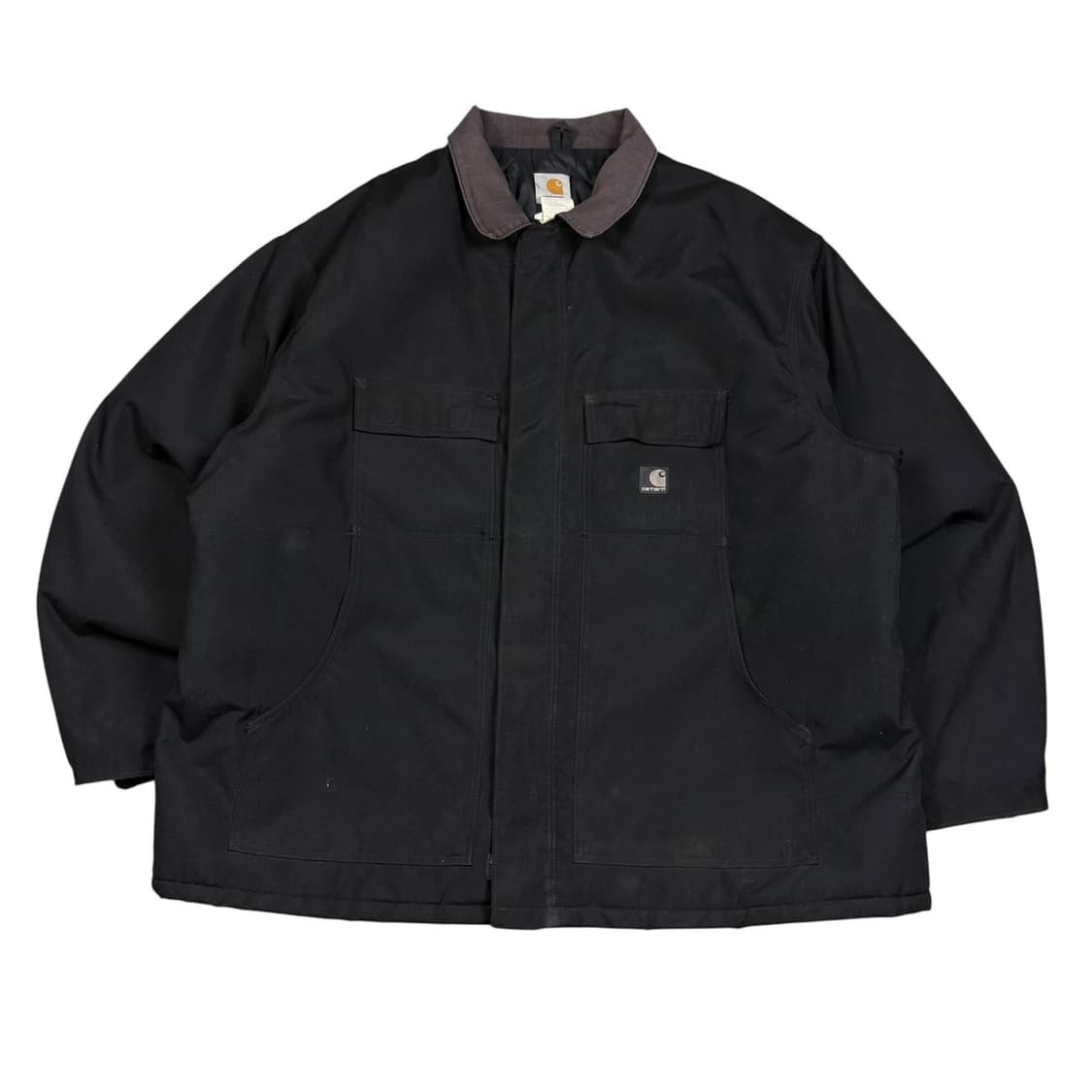 칼하트 블랙컬러 C55 워크 자켓 상품이미지1