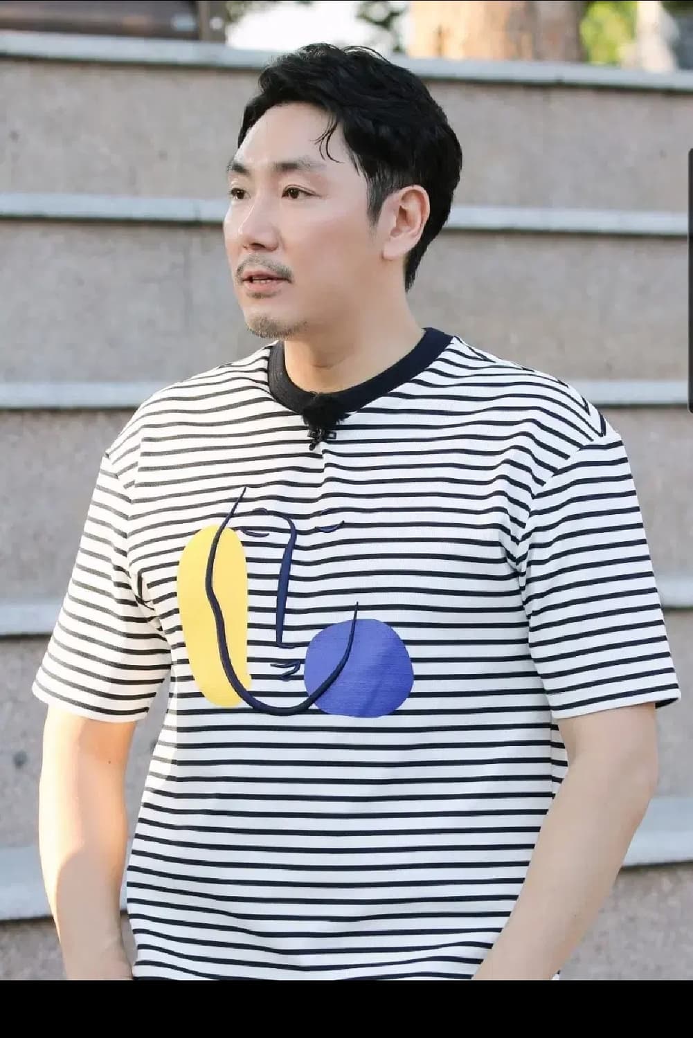 리버클래시 스트라이프 반팔티(조진웅 착용) 상품이미지2
