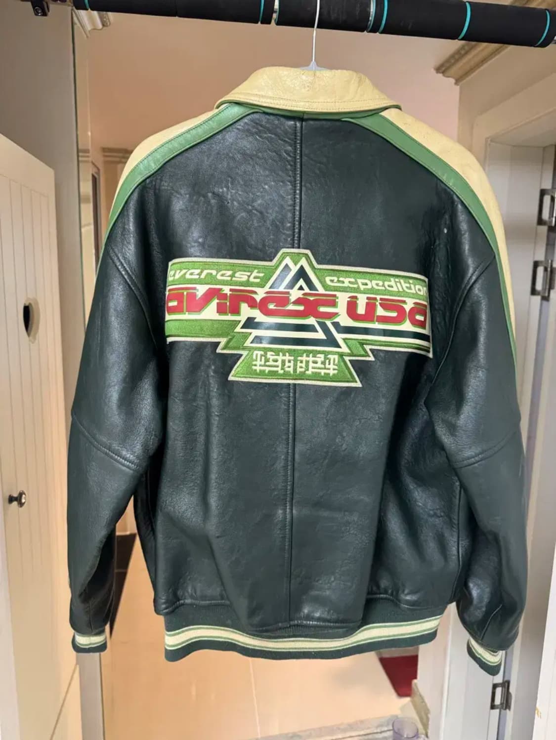 L 80s avirex 아비렉스 가죽자켓 상품이미지2