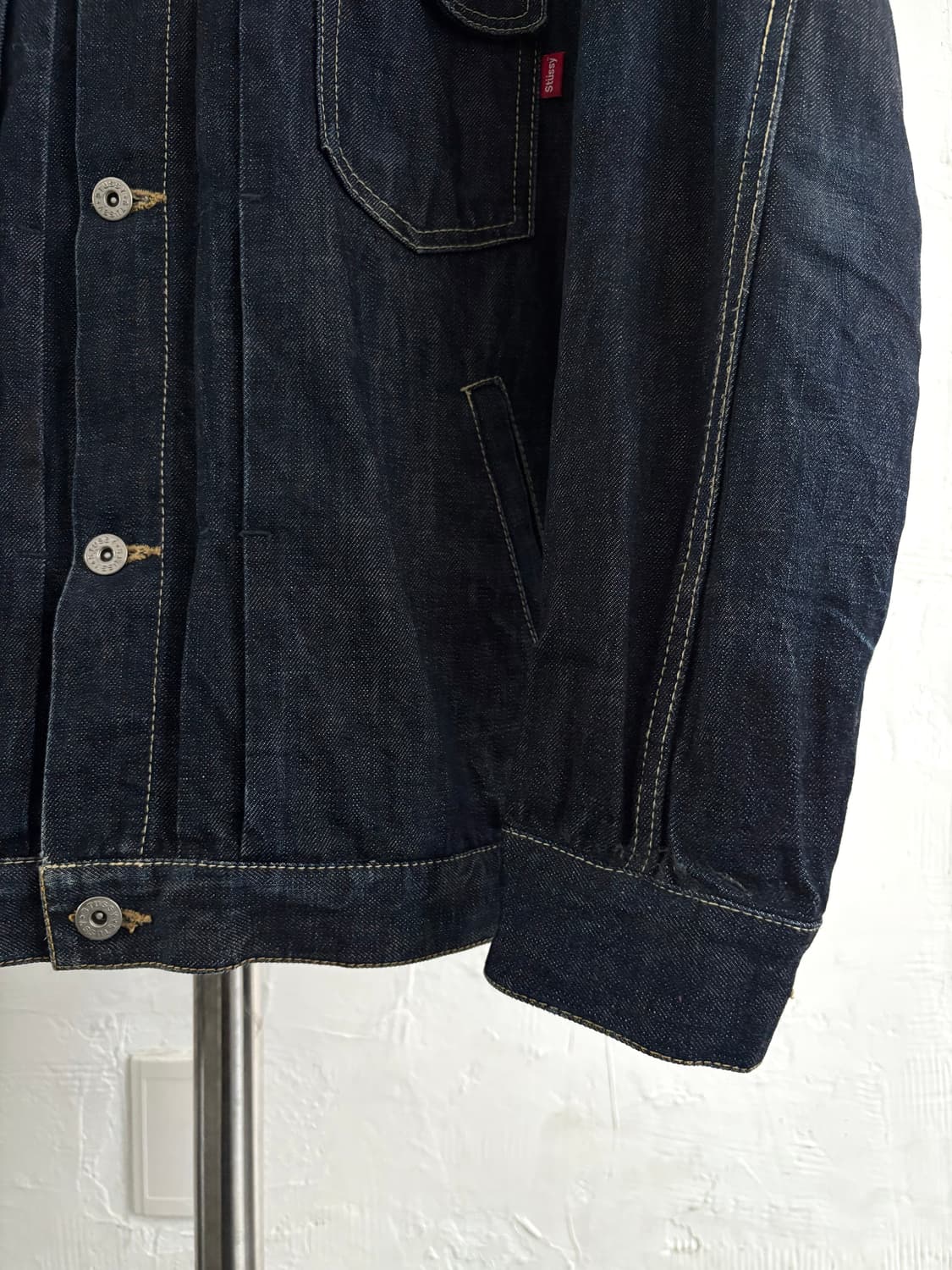 스투시 기어 스티치 데님 자켓 상품이미지4