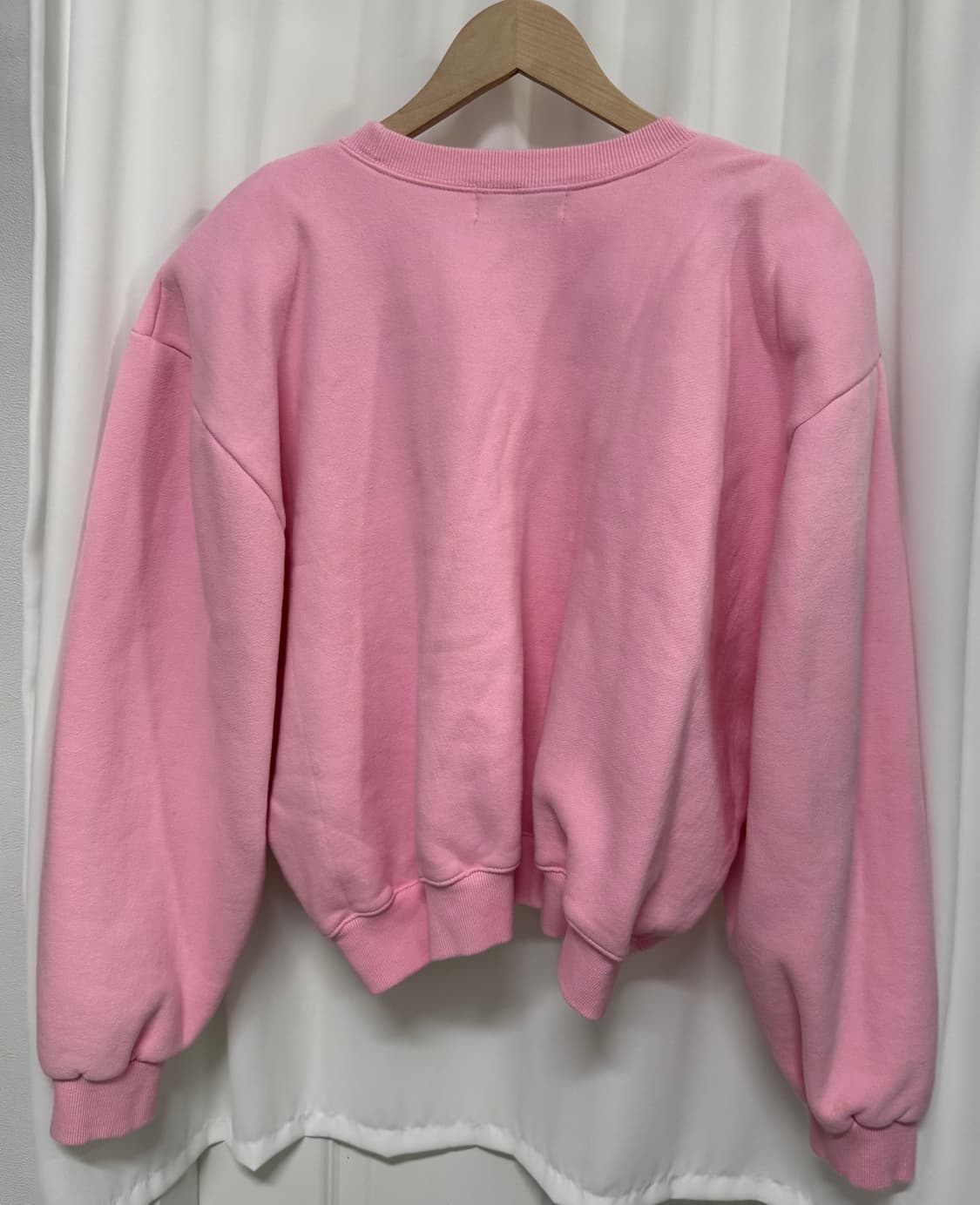 엔티크제이 자체제작 보깅 맨투맨 핑크 상품이미지5