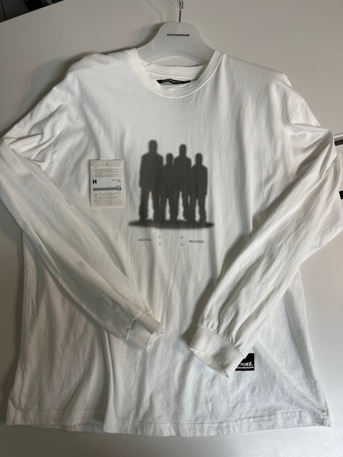 해칭룸X설(Surl) Ghost Tee White (3사이즈) 상품이미지3