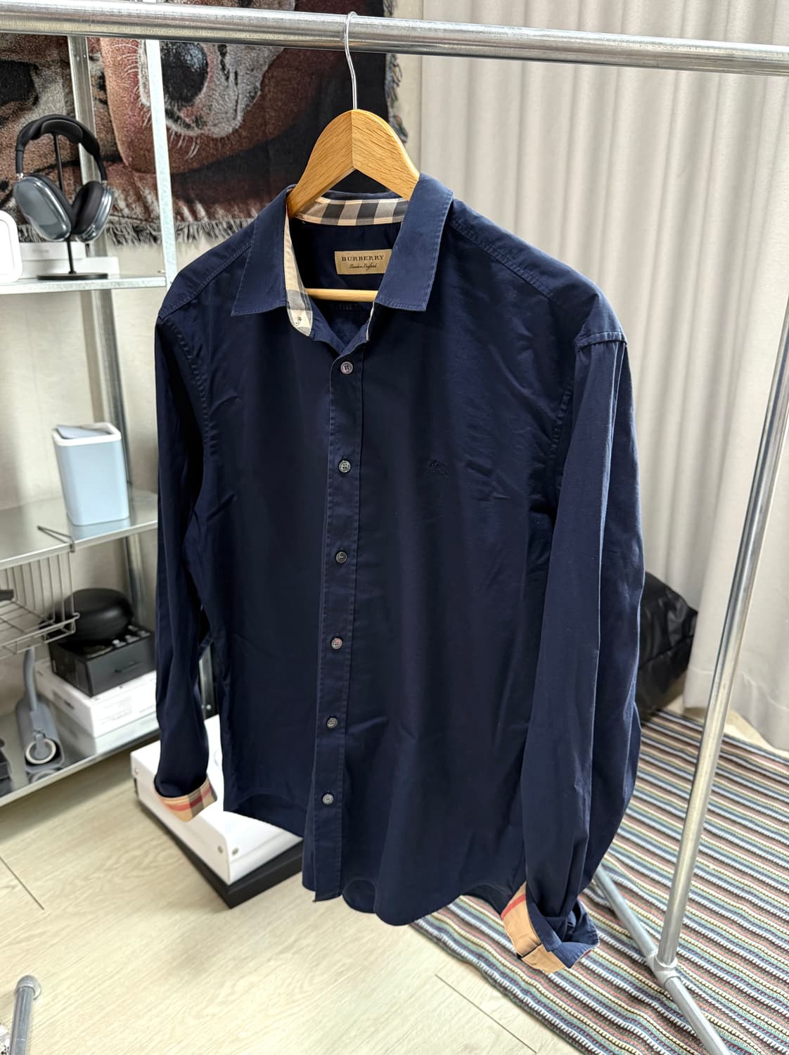 xxl 버버리 드레스 버튼다운 셔츠 상품이미지1