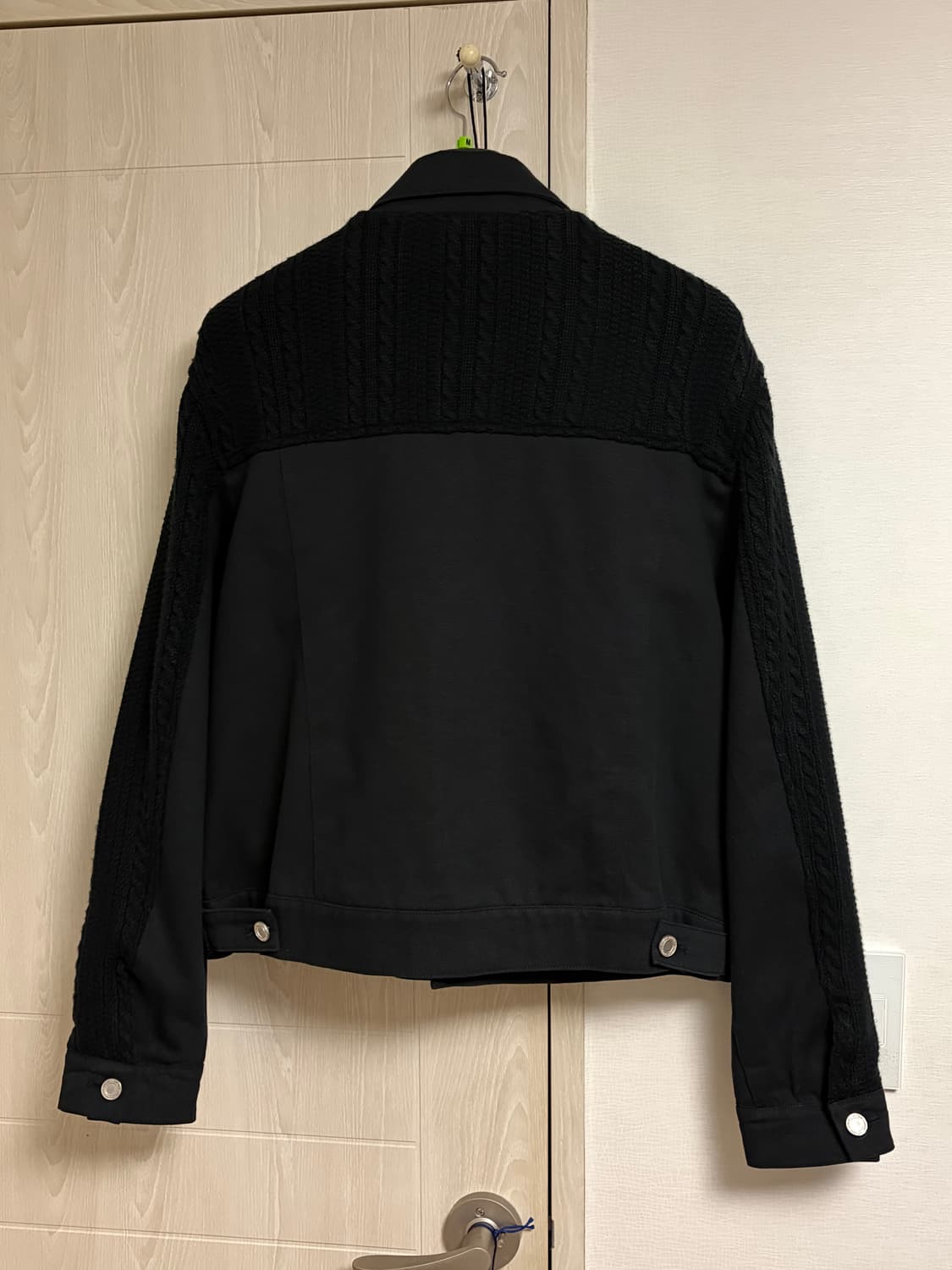 애니타임로릭 (ZINNIA MIX JACKET-BLACK 리뉴얼버전 상품이미지3