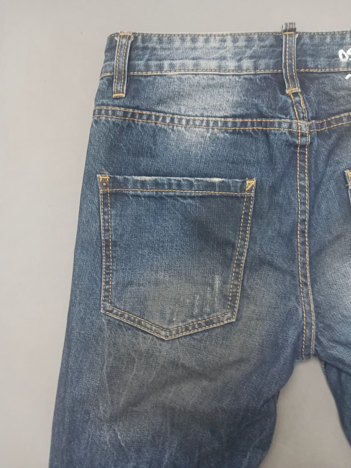 [29] 디스퀘어드2 그래픽페인팅 슬림진 청바지 상품이미지8