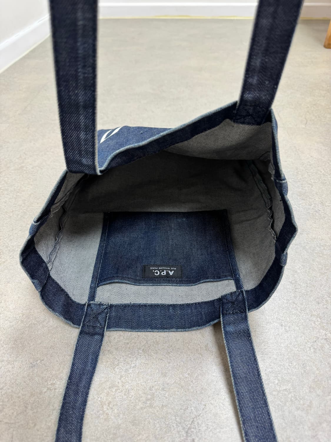 아페쎄 데님 에코백 상품이미지5