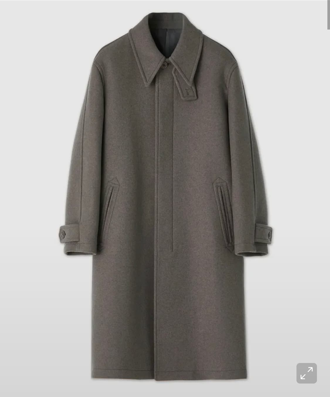 쿠어 MTR 발마칸 코트 (멜란지토프) M사이즈 팔아요 상품이미지1