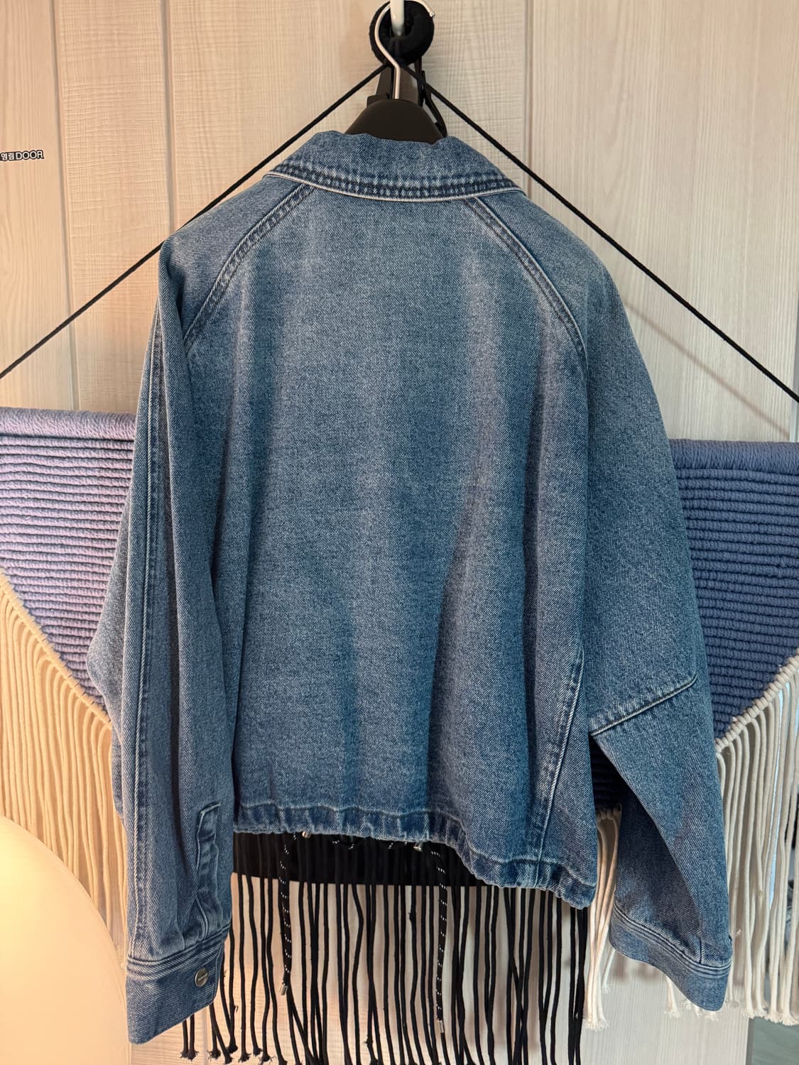 VOV 데님 블루종 자켓 55사이즈 s 보이스오브보이스 상품이미지3