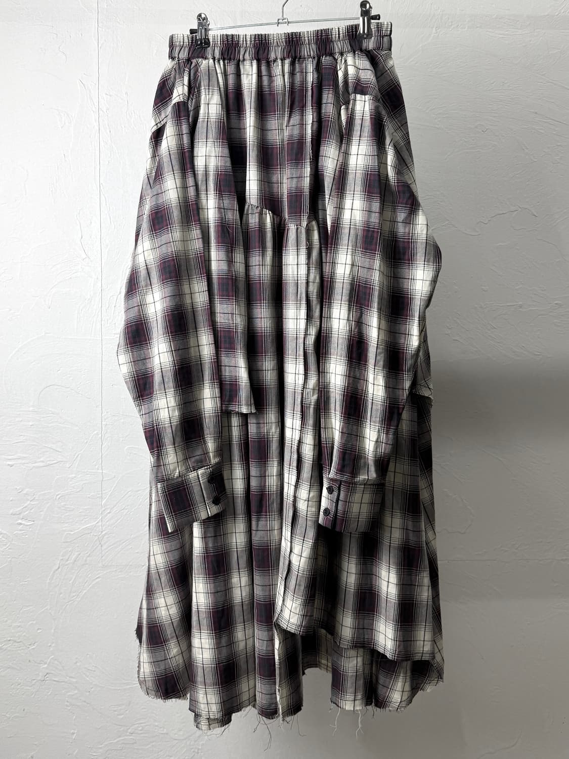 Jeanasis 셔츠 레이어드 스커트 상품이미지2