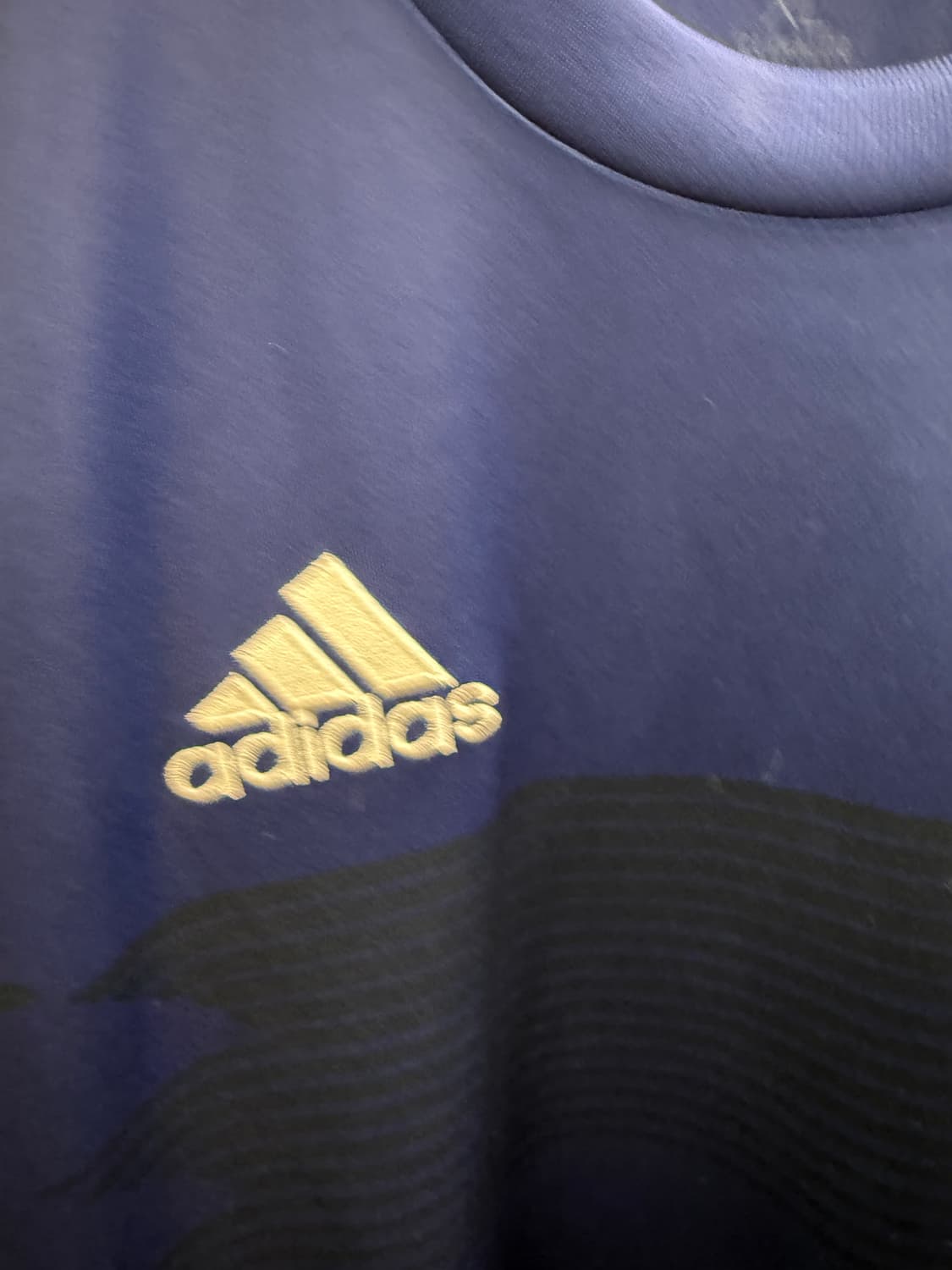 아디다스 손흥민 사인 반팔티 블루 XL 상품이미지3