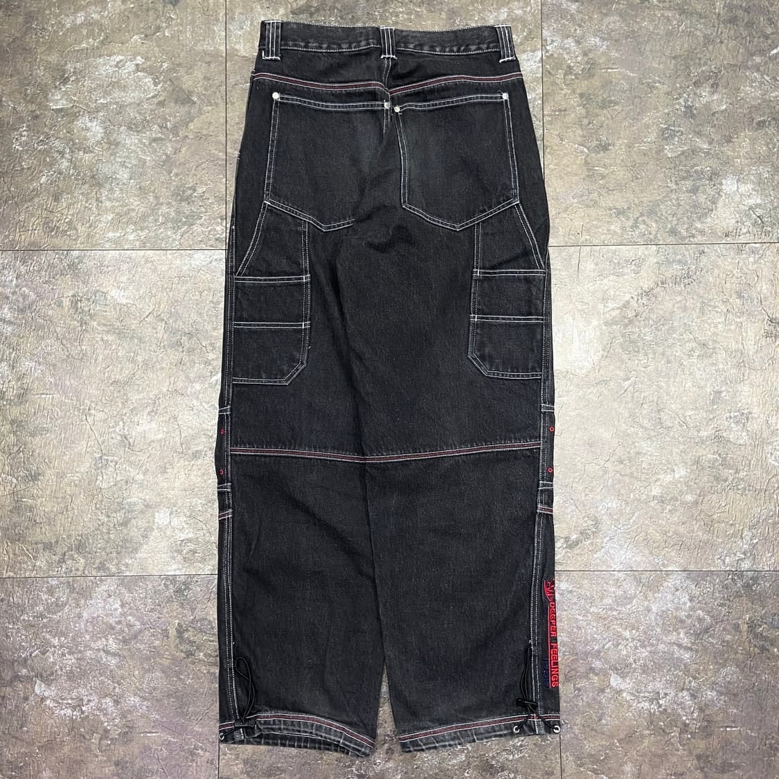 SOUL USA 와이드 데님 팬츠 상품이미지5