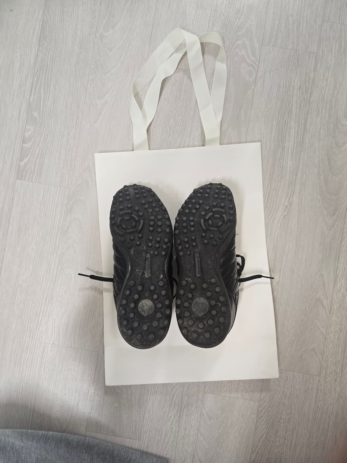 아슬레타 C001 TF 풀캥거루가죽 260사이즈 블랙 상품이미지5