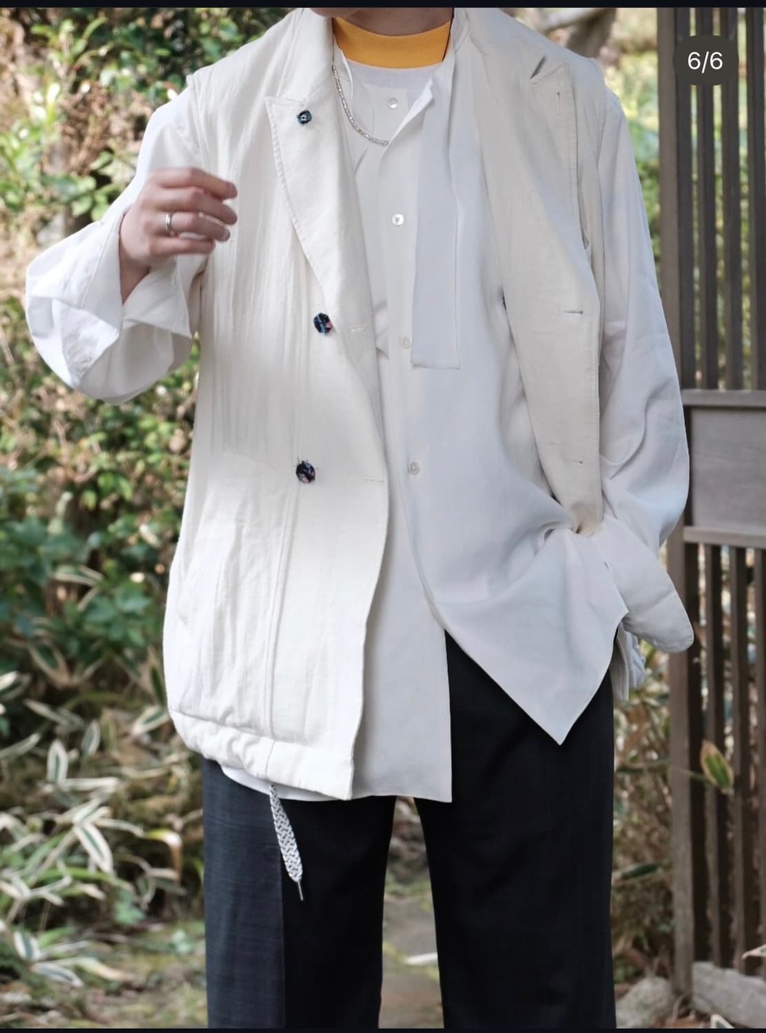 MAATEE&SONS 26SS 셔츠 SHIRTS HEMPSILK MT61 상품이미지3