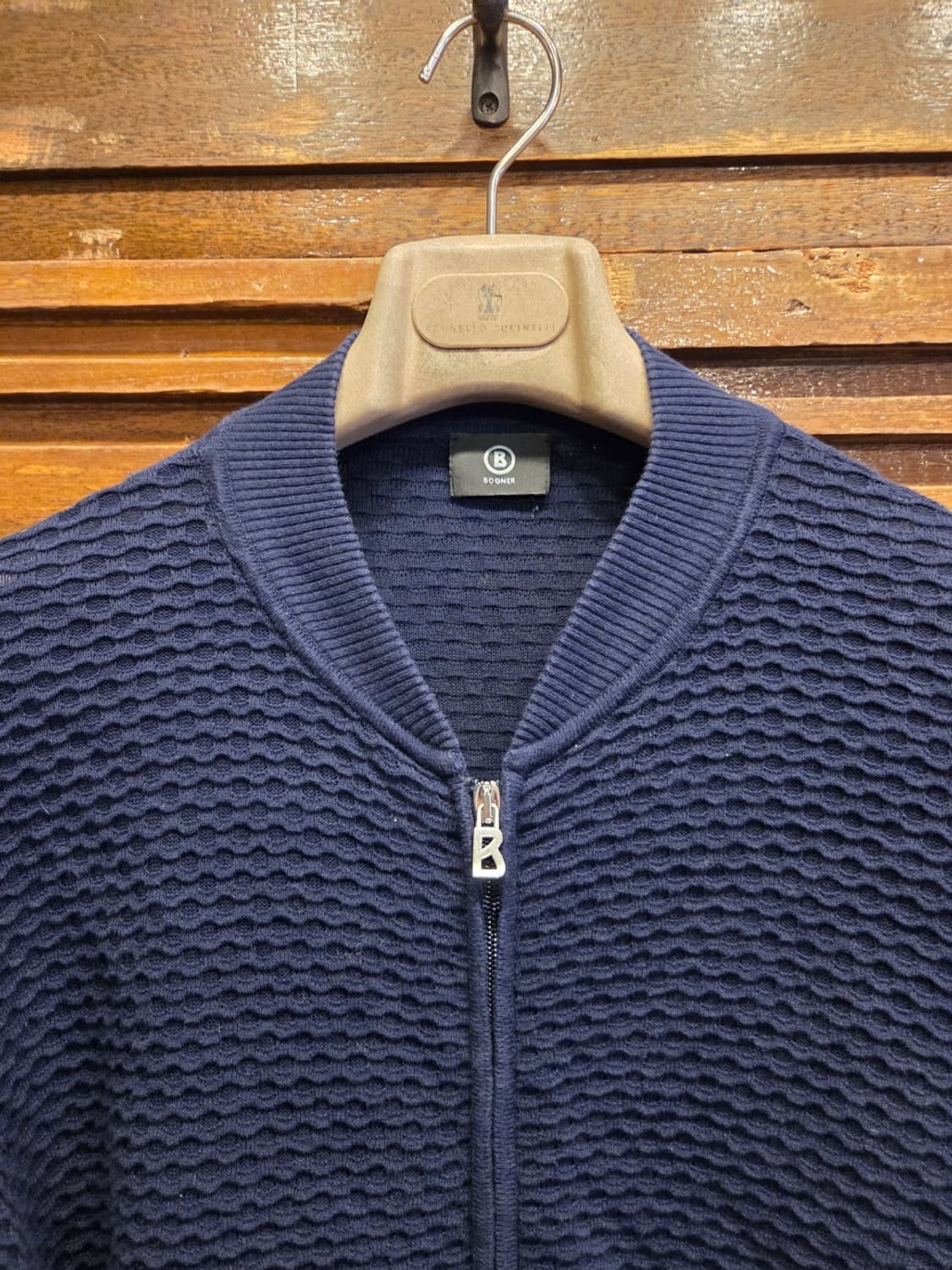 보그너 니트짚업자켓 상품이미지3