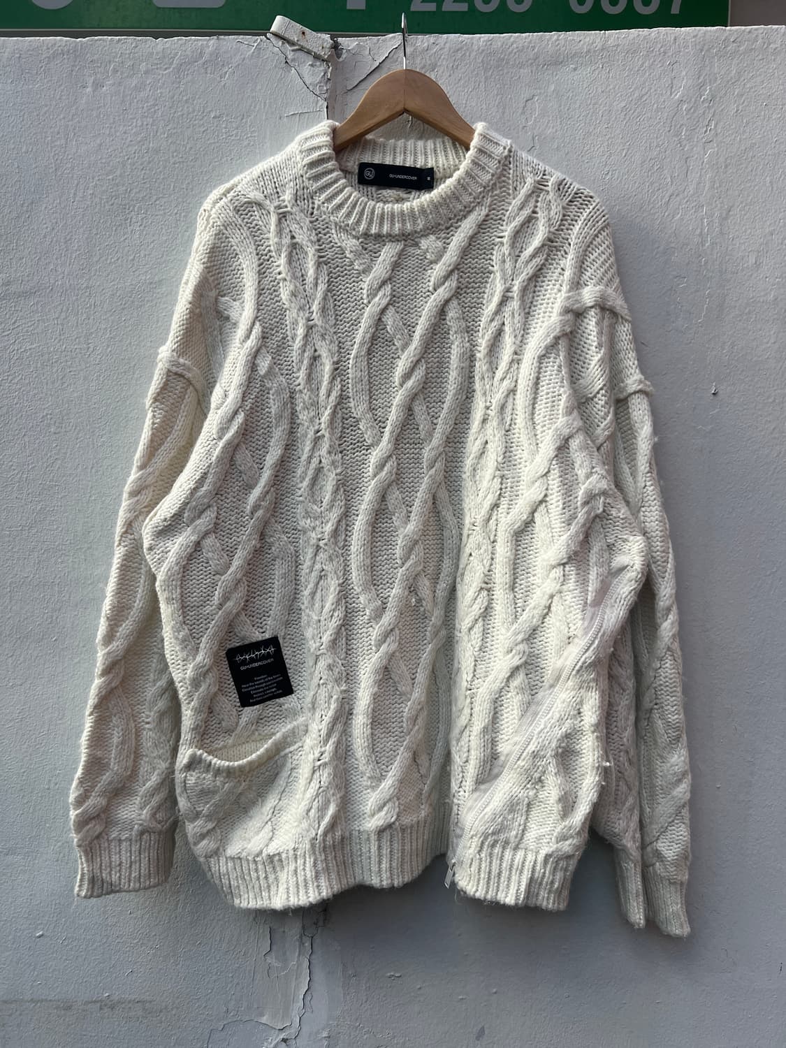 Undercover X GU 언더커버 지유 헤비 니트 상품이미지1