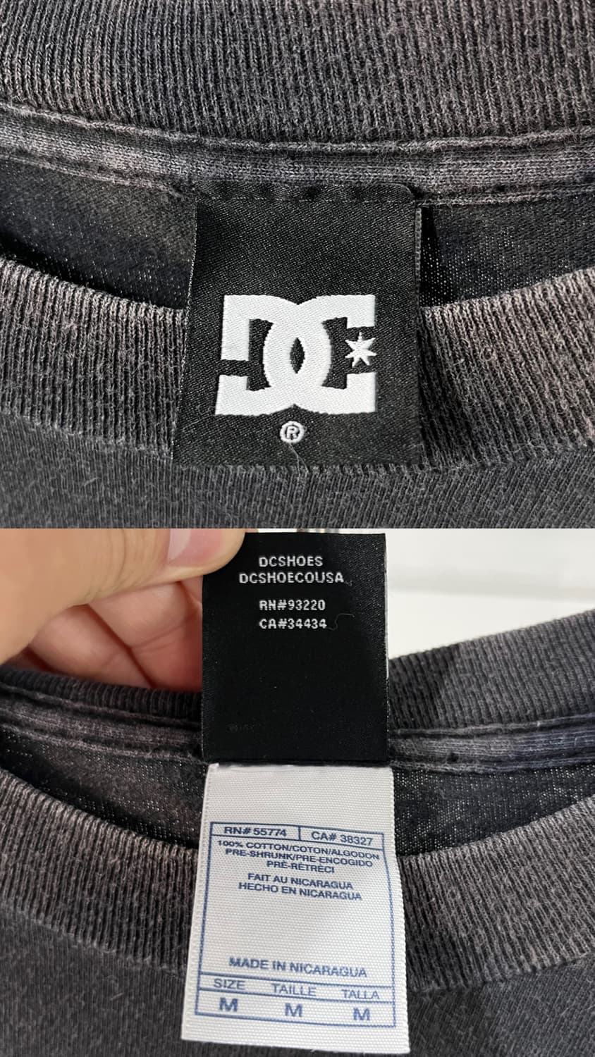2000s DC SHOES faded tee 상품이미지8