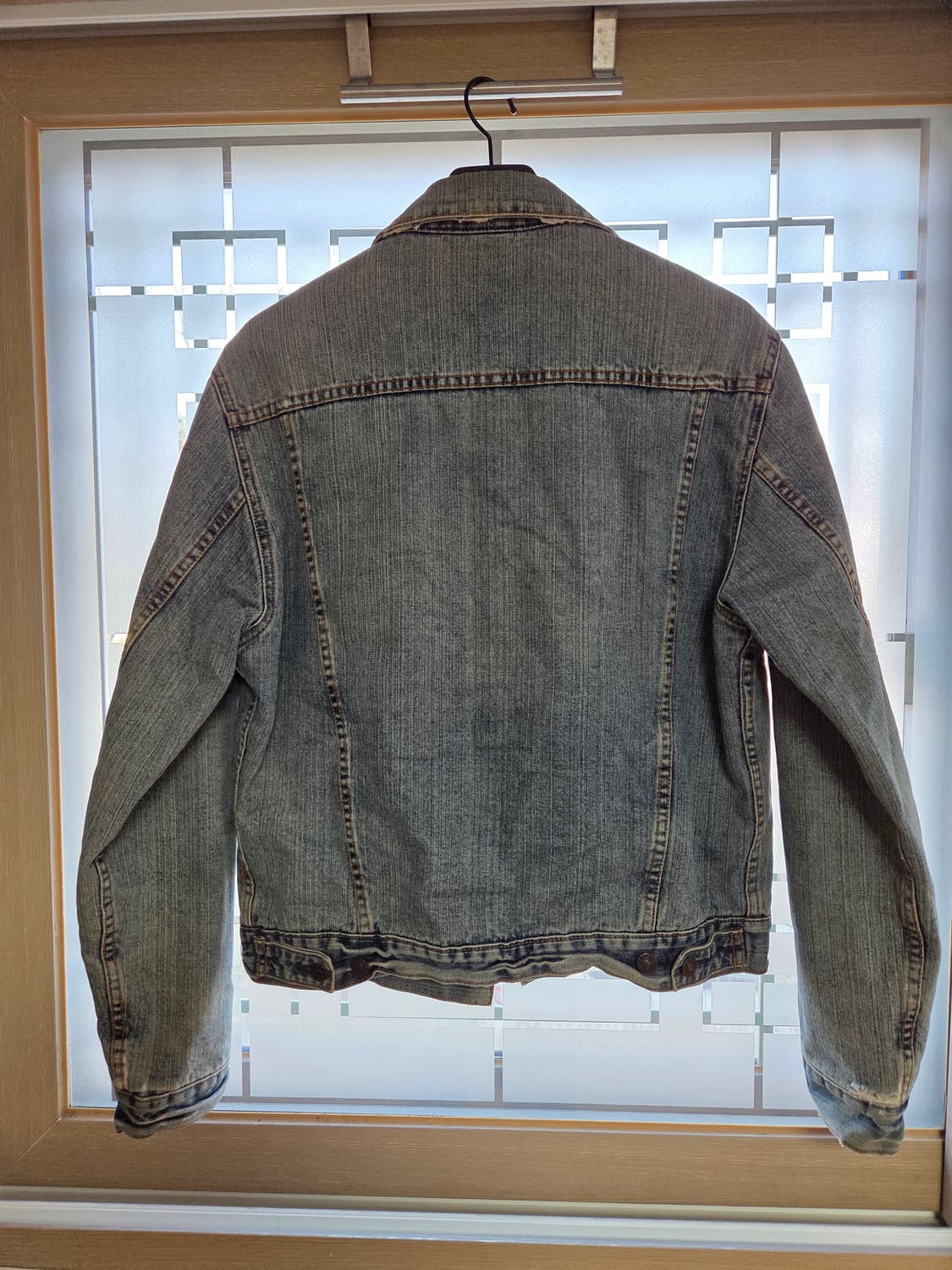 아베크롬비앤피치 데님 청자켓 트러커자켓 L 상품이미지2