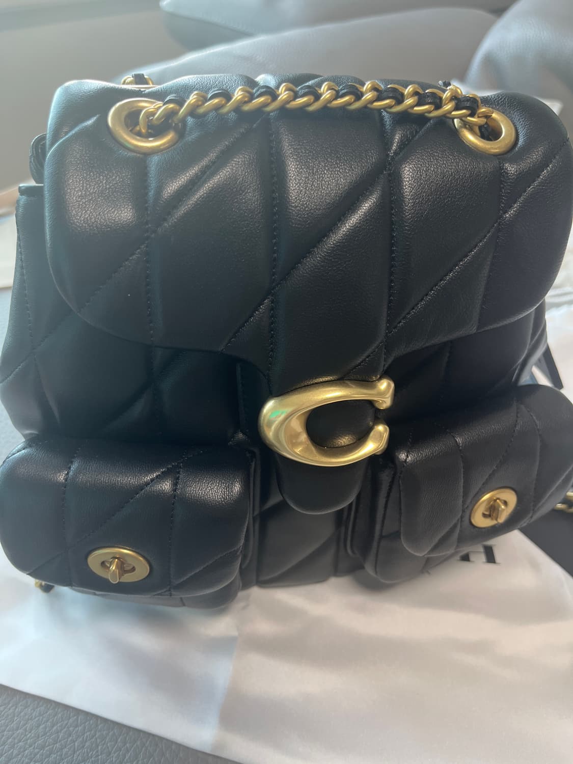 코치 태비 백팩 black 상품이미지2