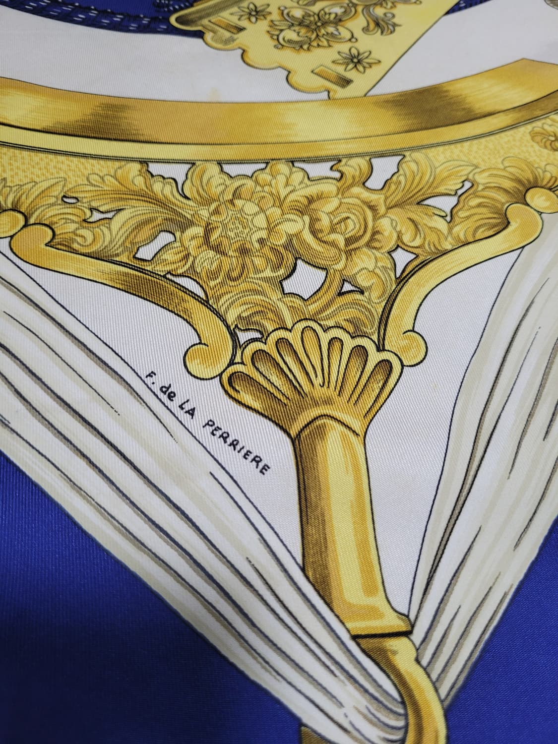 정품 에르메스 까레 실크 스카프 상품이미지5