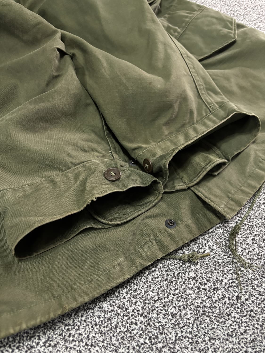 50s 오리지널 M51 필드자켓 초기형 M-R 상품이미지9