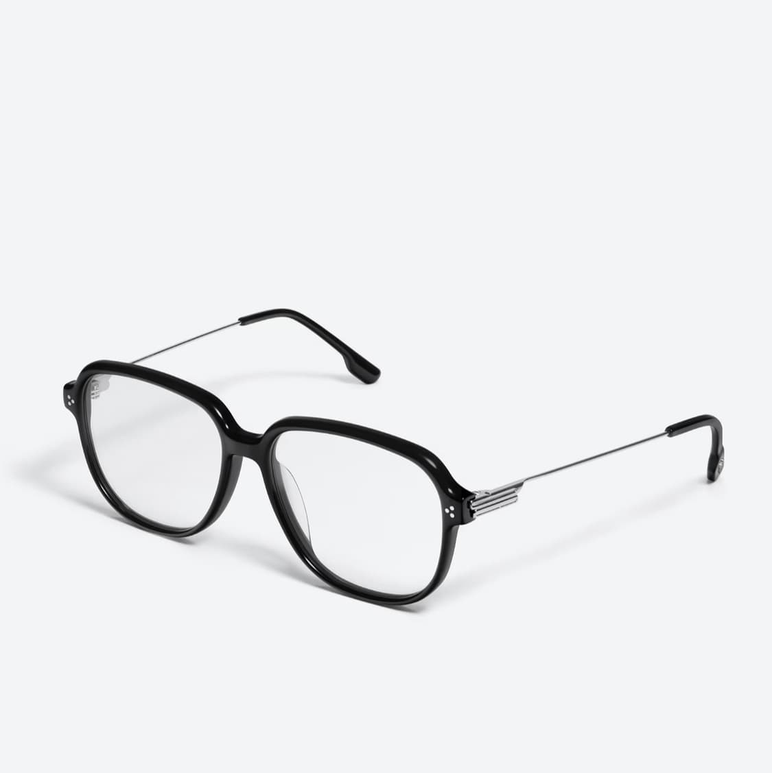 젠틀몬스터 안나 01 블랙/클리어 안경 상품이미지2