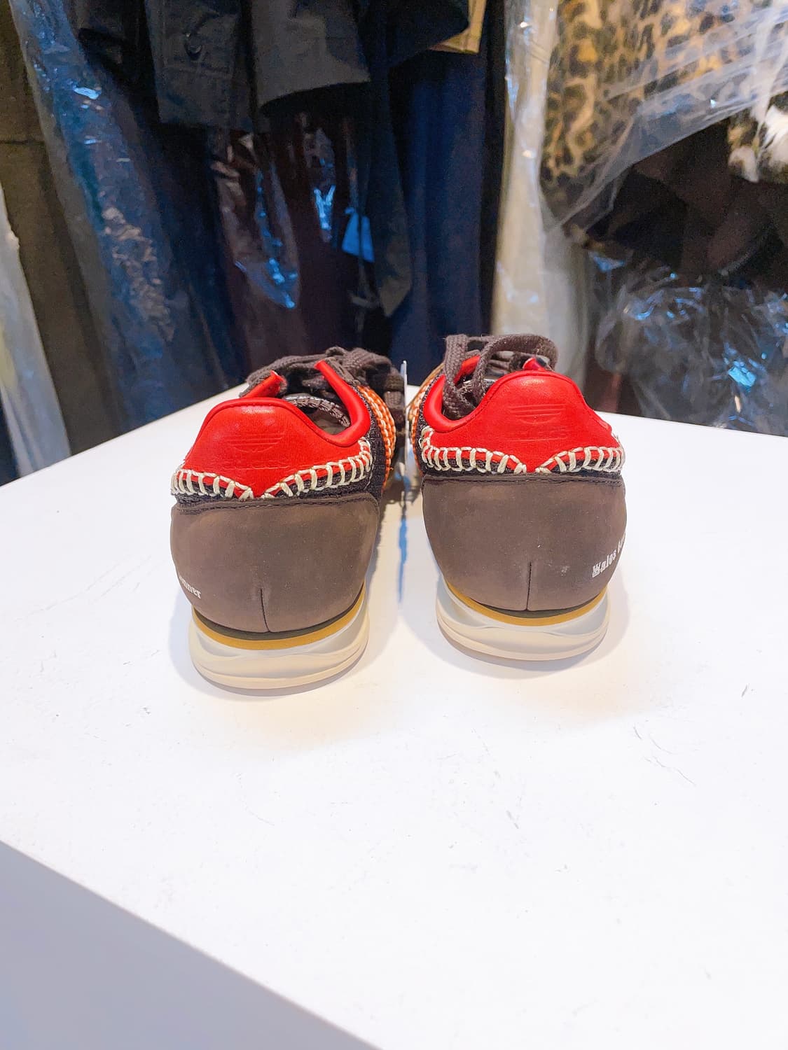 (정품/새상품) 아디다스 웨일스 공용 보너 니트 브라운 스니커즈 상품이미지3