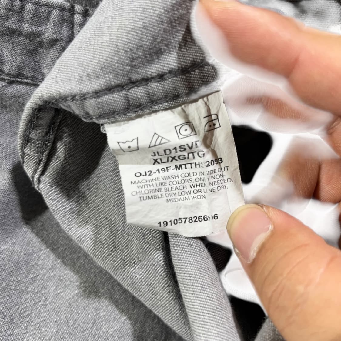 [Wrangler] 랭글러 스냅버튼 투포켓 데님셔츠 상품이미지5