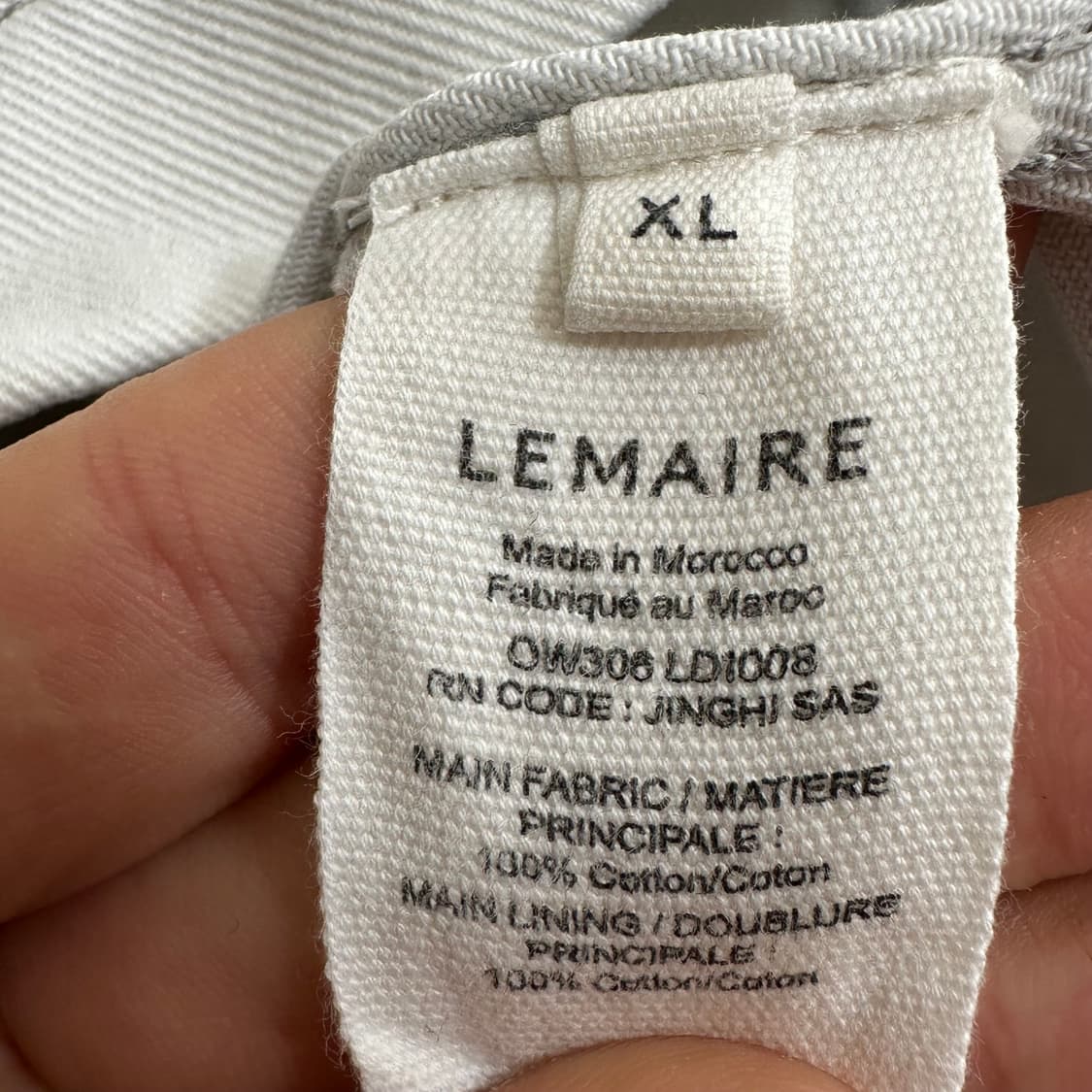 르메르 스노우 블루종 XL 사이즈  상품이미지5