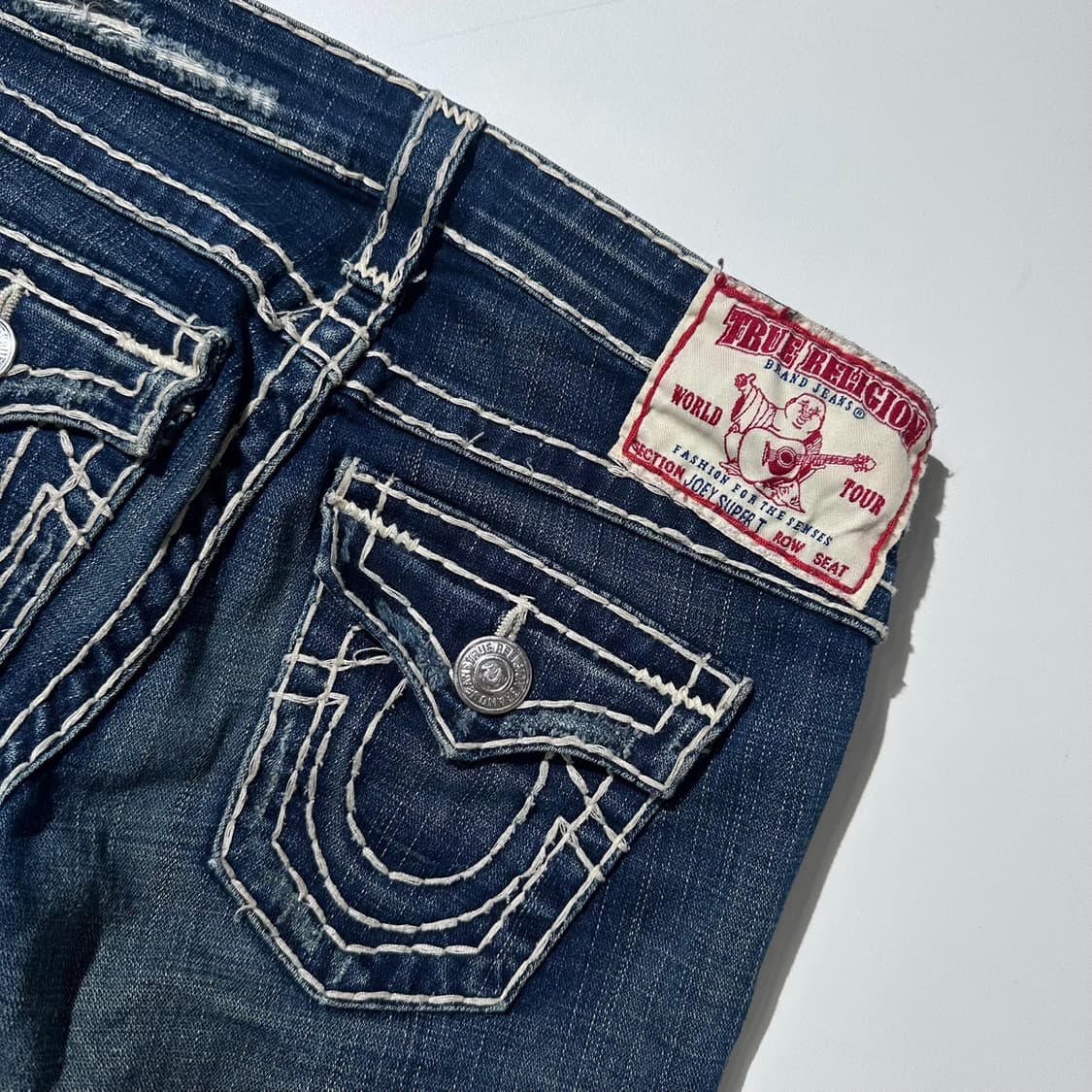 트루릴리전 JOEY 조이 수퍼 T 부츠컷 데님 팬츠 상품이미지6