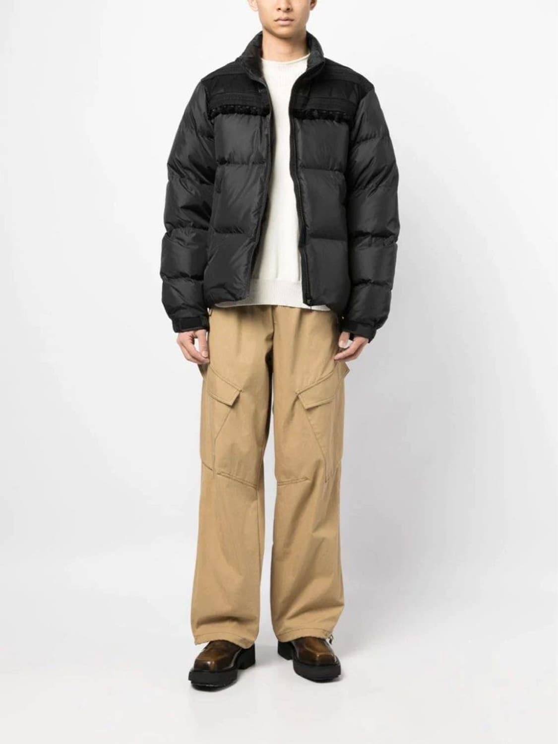 언더커버 23aw Tribal Motif 스캡 다운패딩 블랙 4 상품이미지8