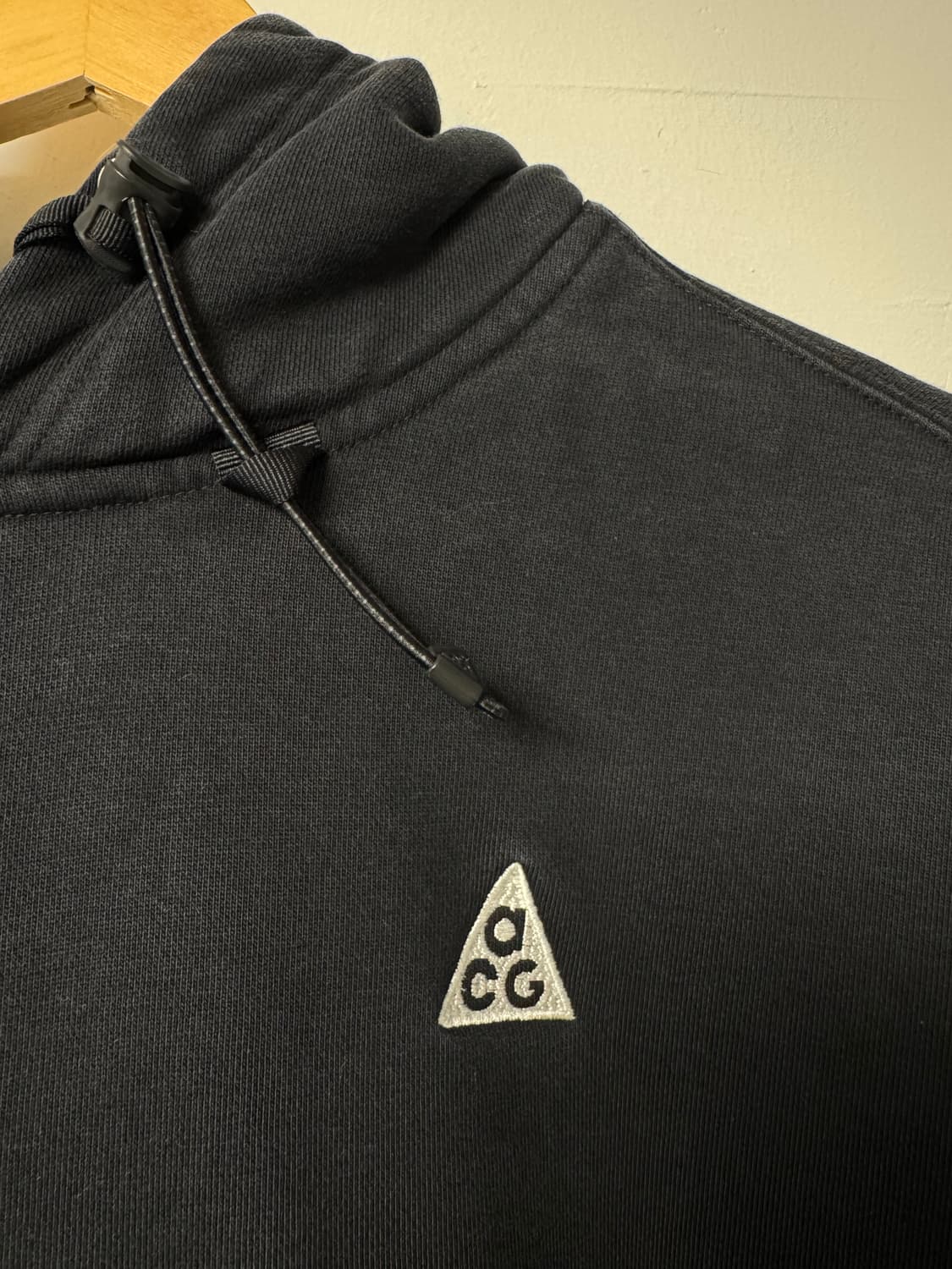 나이키 acg 로고 풀오버 기모 후드티 블랙 M 상품이미지2