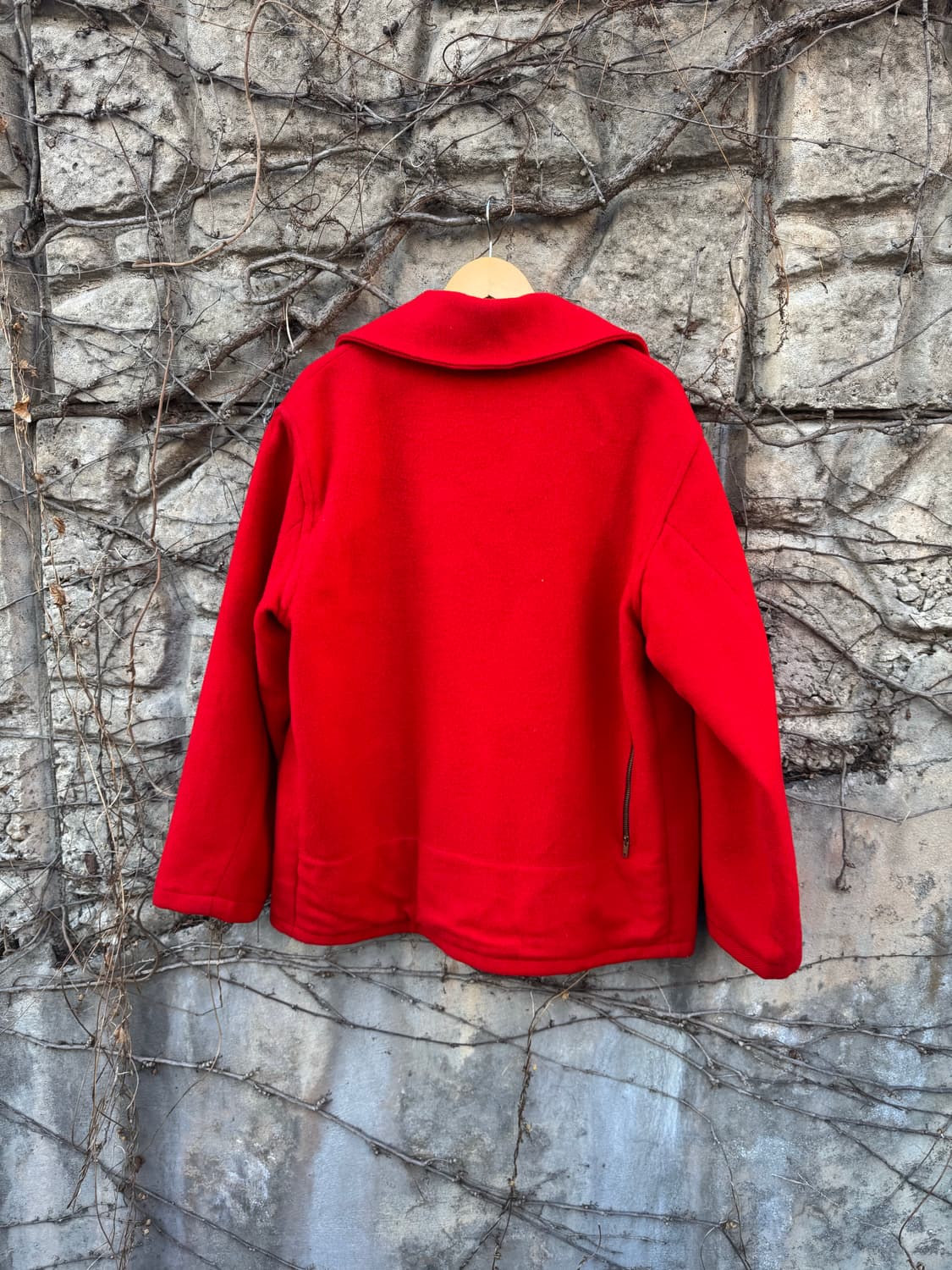 50~60s the woodsman 빈티지 울 헌팅 자켓 레드 상품이미지2