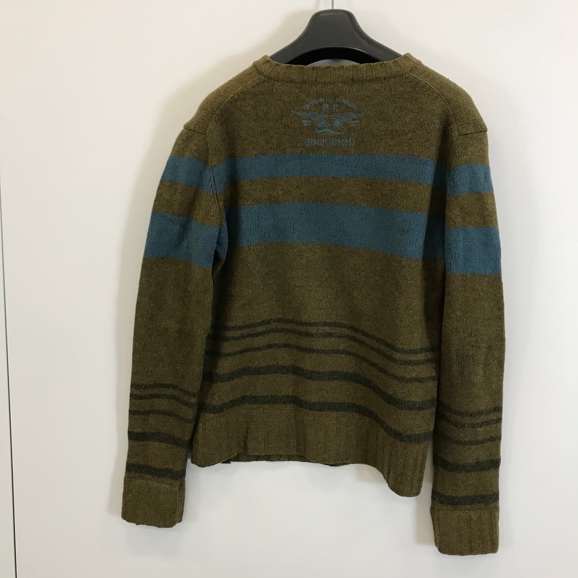 버커루 빈티지 브이넥 니트 [L] 상품이미지3