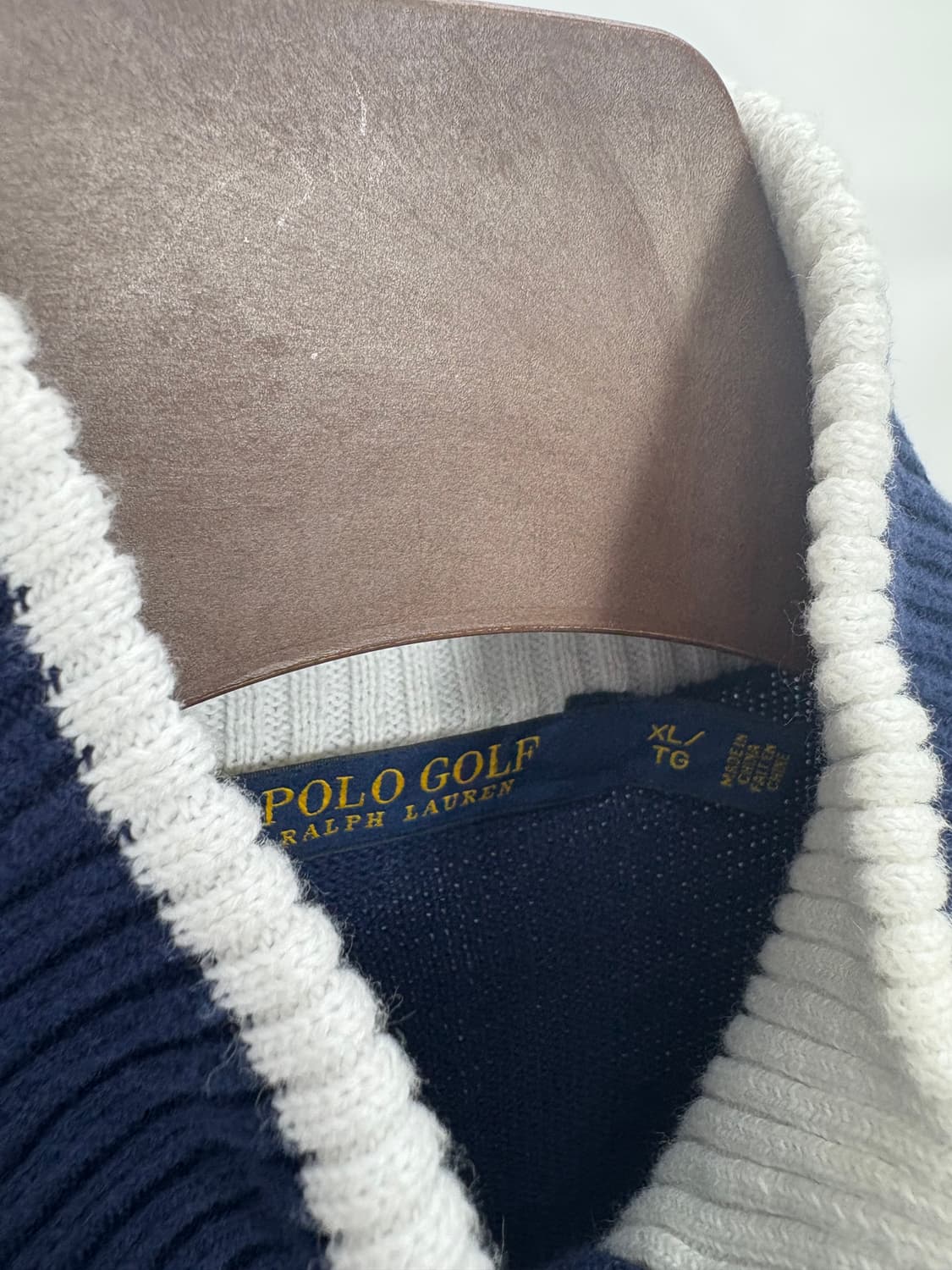  [L]폴로 골프 네이비 집업 CK9803 상품이미지7