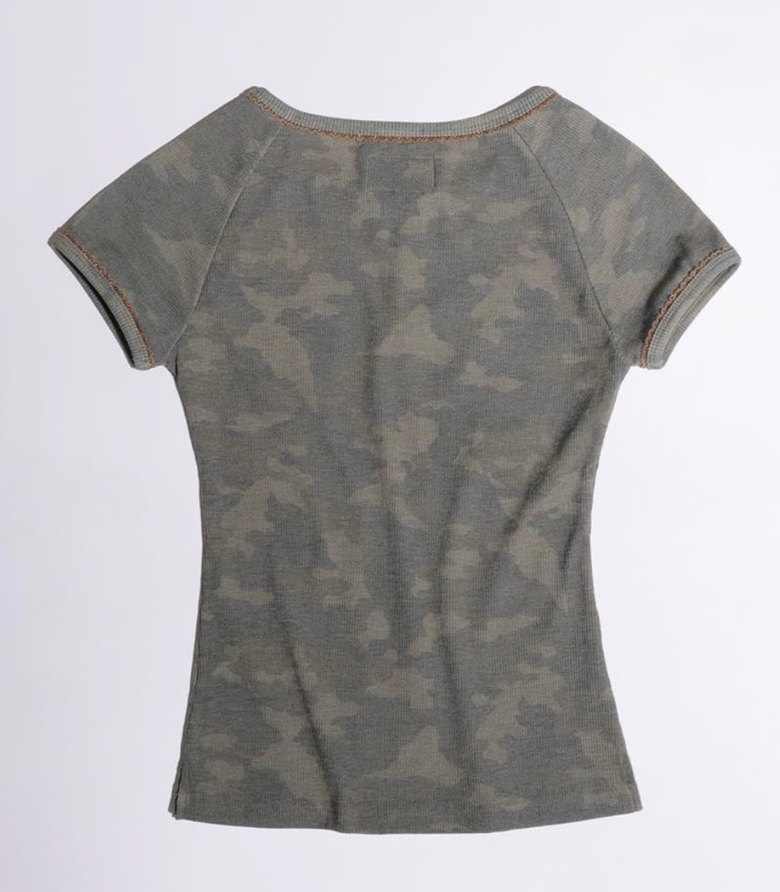 Heavenly Button Down Camo Tee Forest 상품이미지2