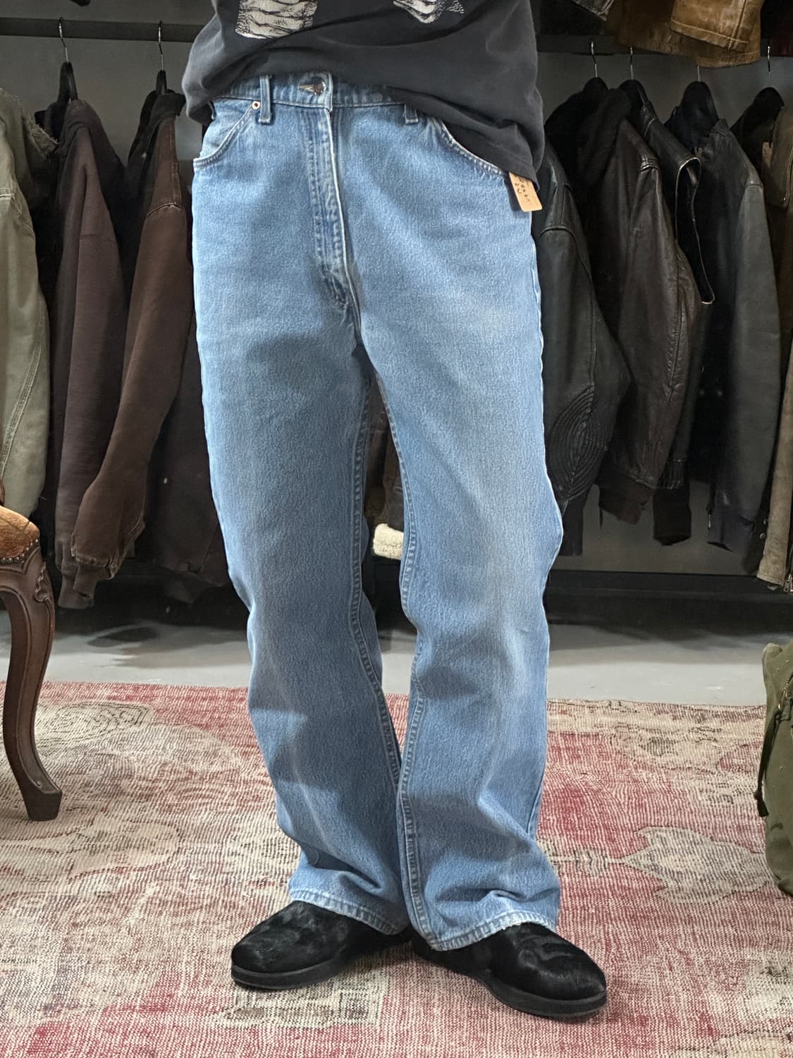 90's USA Made 리바이스 517 오렌지탭 부츠컷 상품이미지3