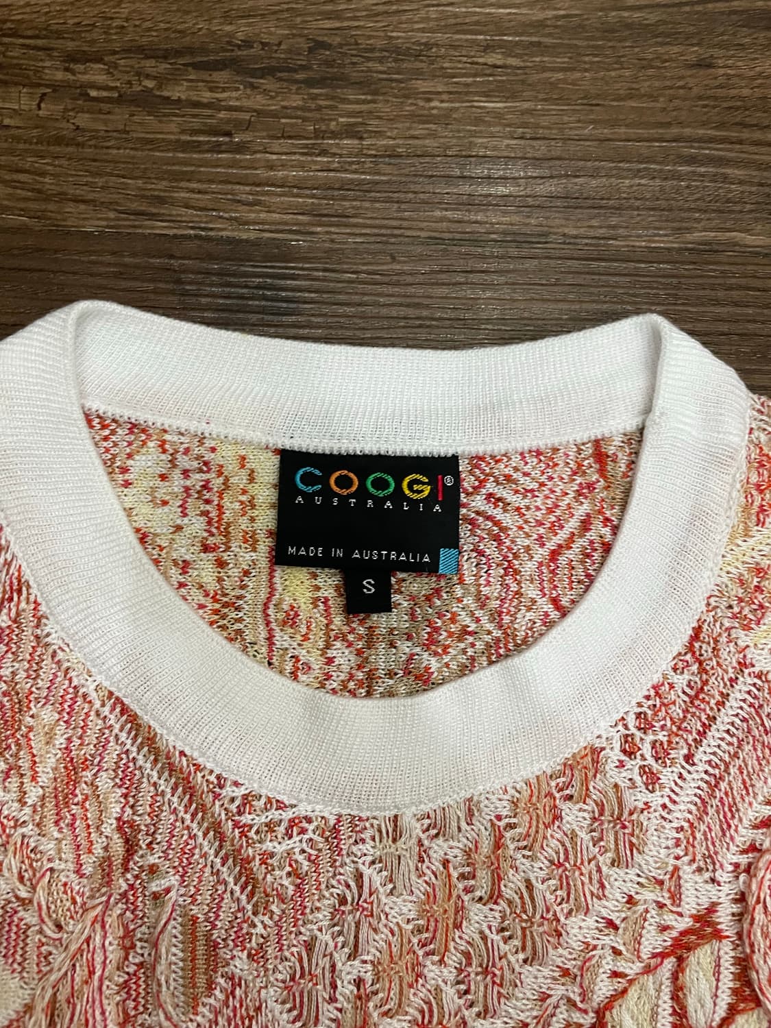 쿠지 COOGI 오스트레일리아 케이블 니트 상품이미지5