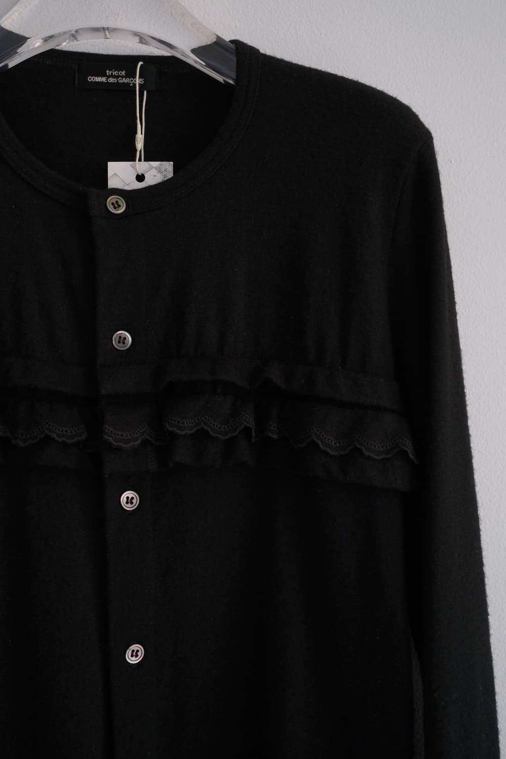 Frill wool cardigan 상품이미지6