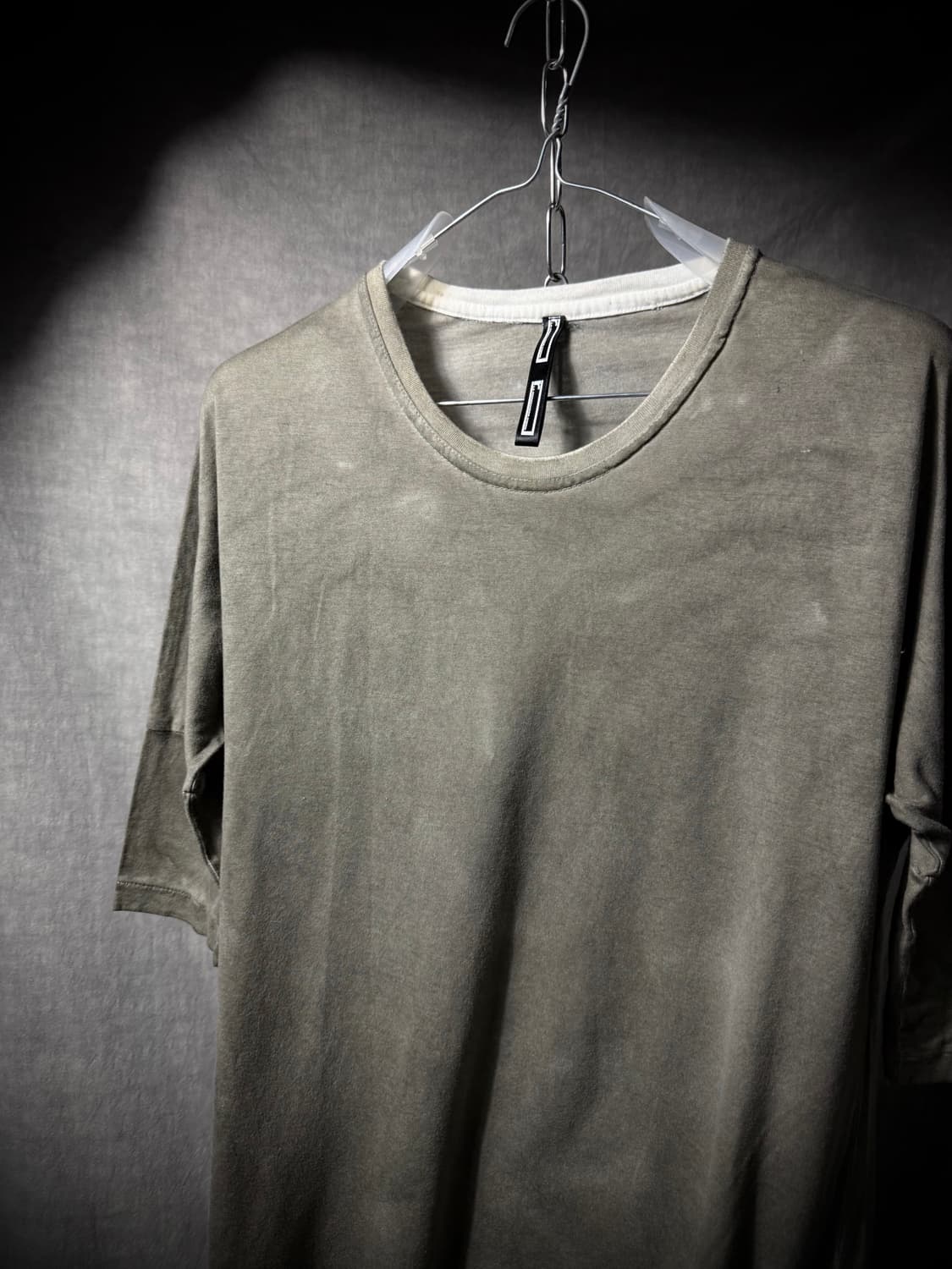 Overdyed Layered 3/4 Sleeve T-Shirt 상품이미지3
