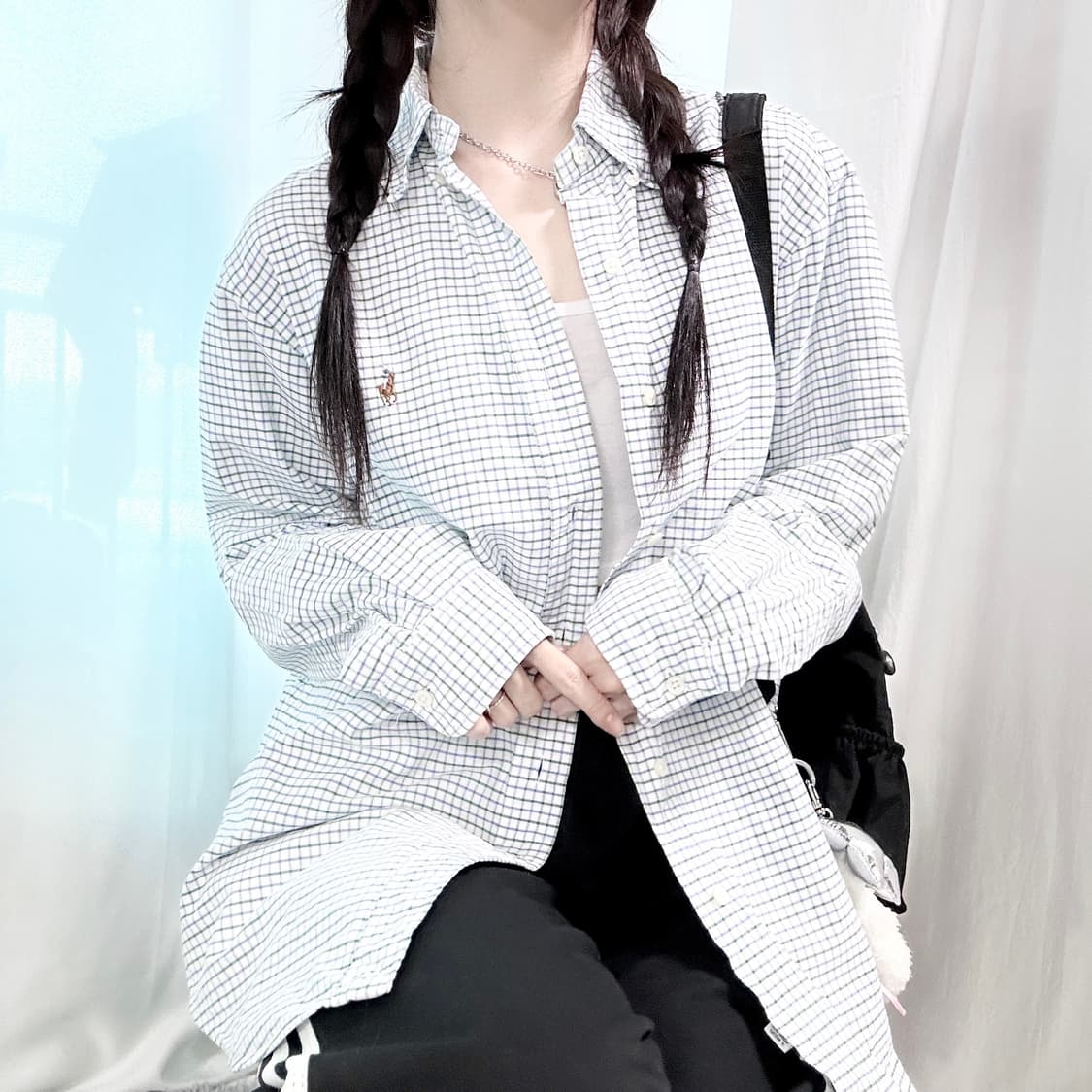 폴로 체크셔츠 상품이미지4