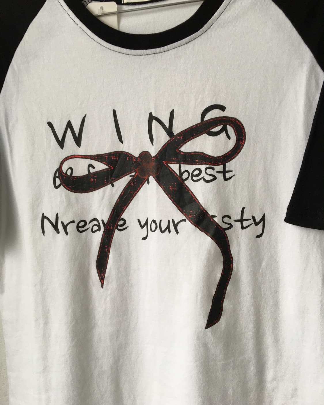 Printing raglan t shirt 상품이미지3