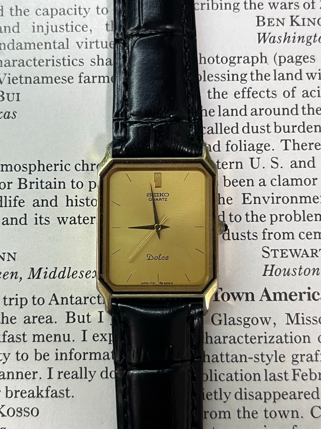 빈티지 세이코 돌체 쿼츠 드레스 워치 상품이미지1