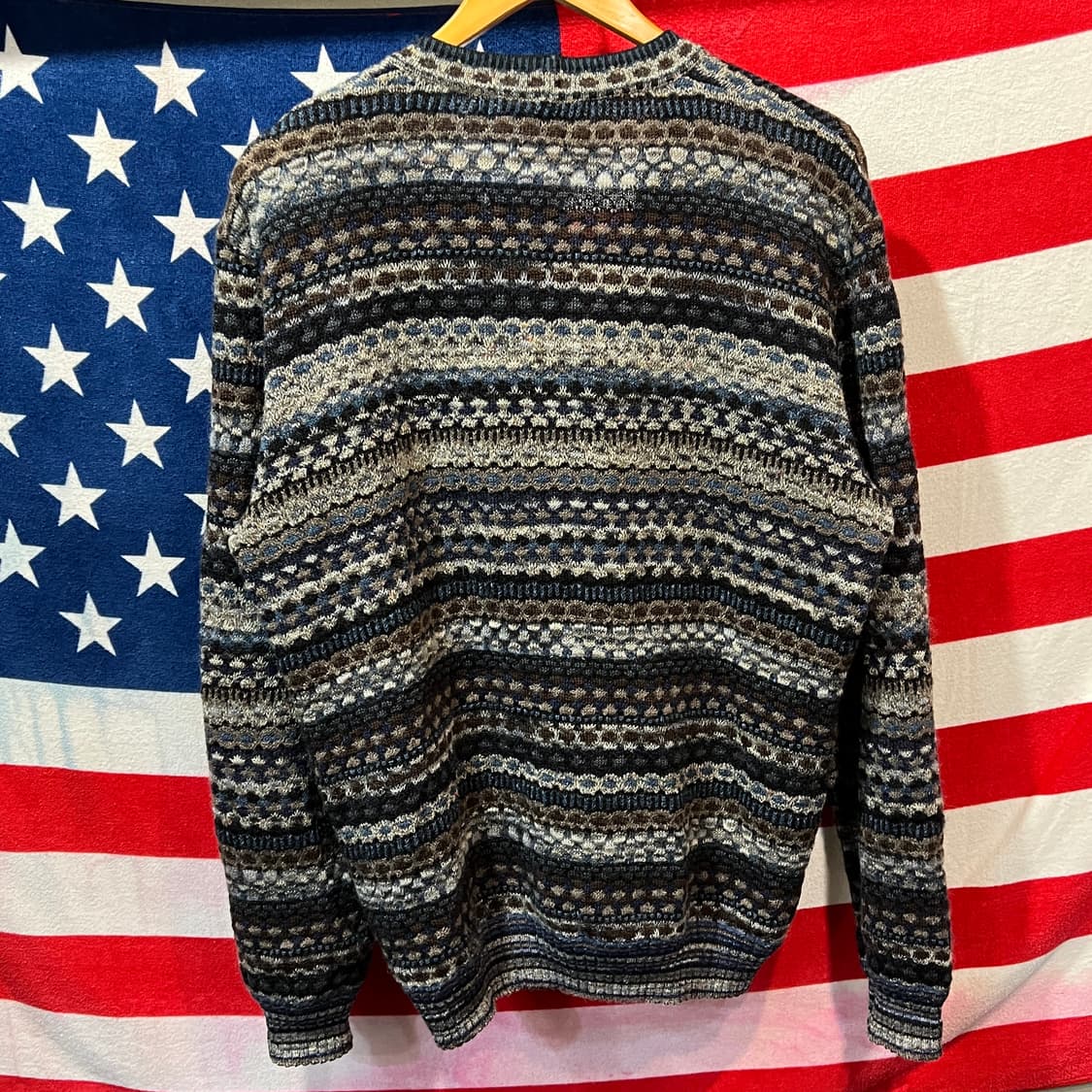 미쏘니 패턴 니트 가디건 상품이미지2