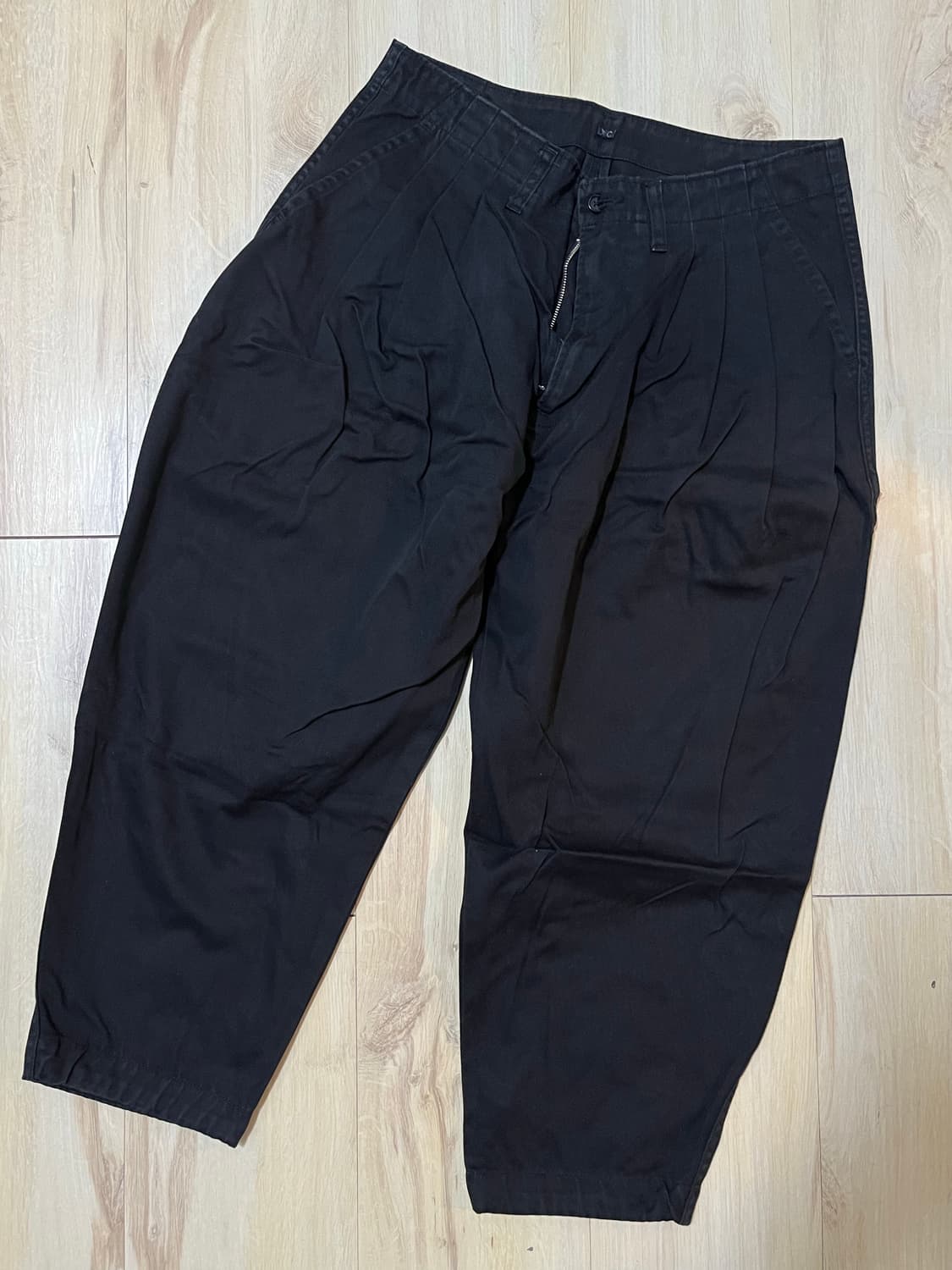 포터클래식 사치모 블랙 치노 팬츠 상품이미지1