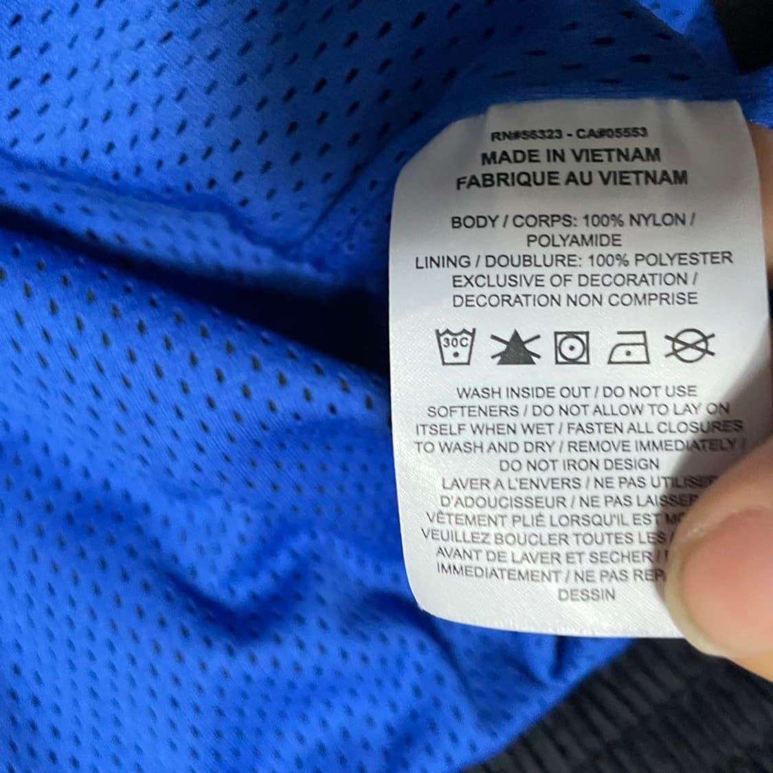 나이키 베스킷볼 바람막이. 7641 상품이미지4